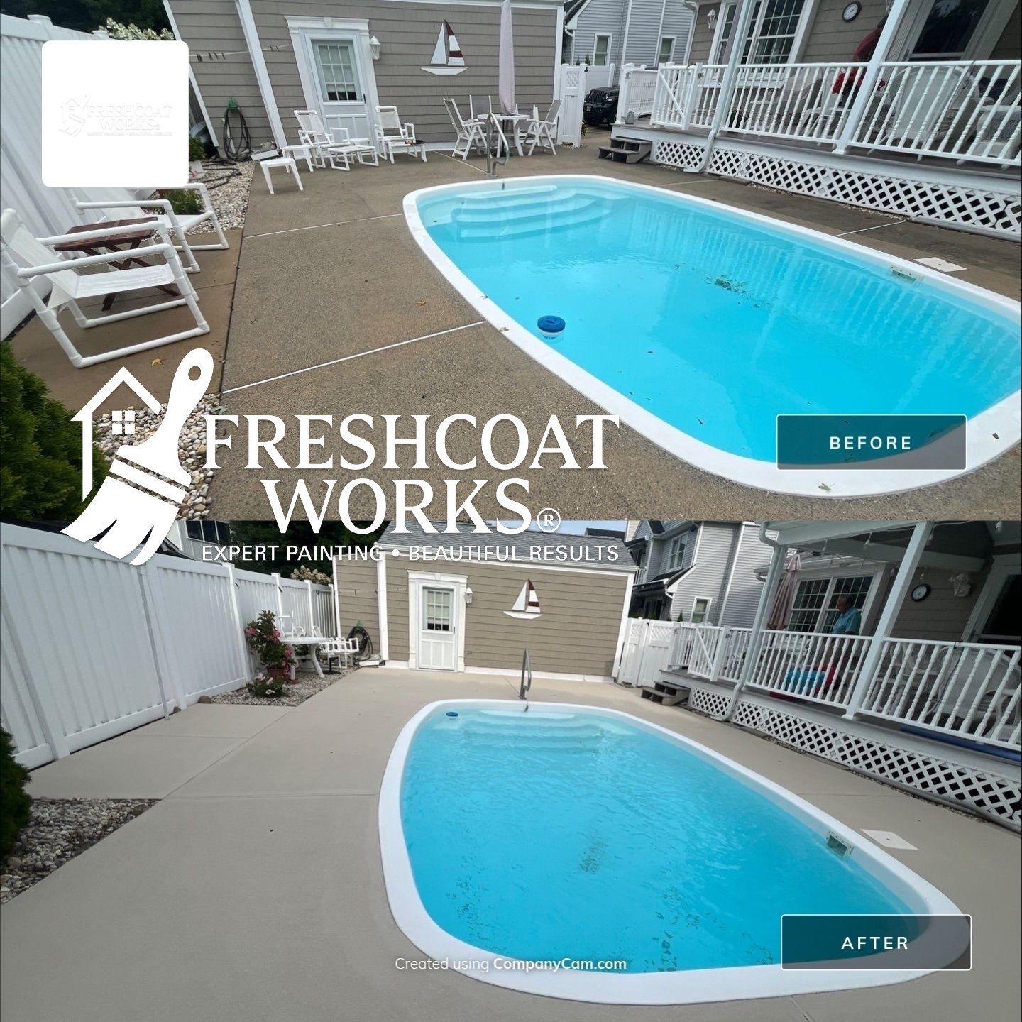 Project in Ocean City by Fresh Coat Works LLC