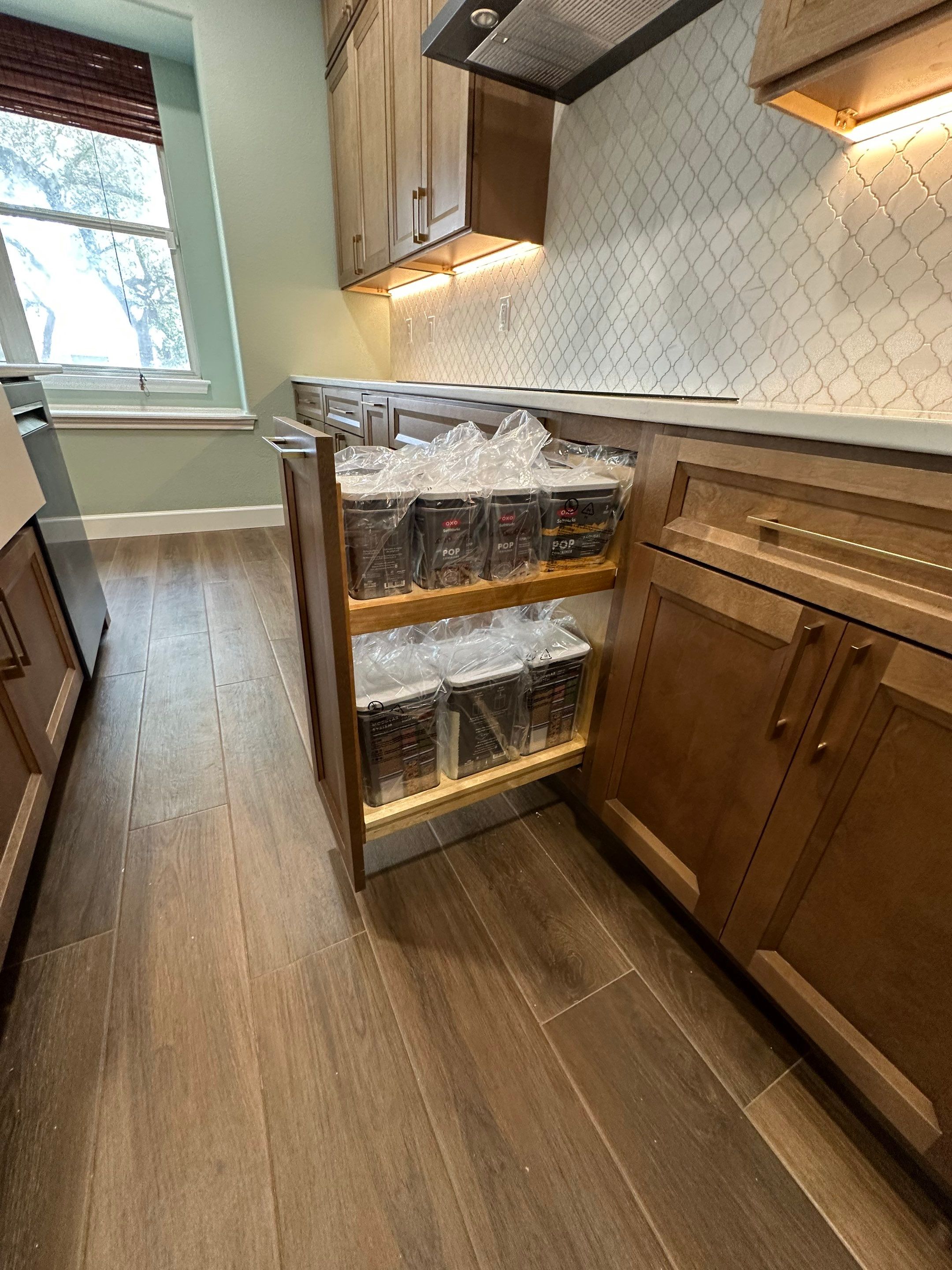 Longs Creek Kitchen Remodel | Warm Wood Cabinets & Custom Storage by Legacy Bath and Kitchen