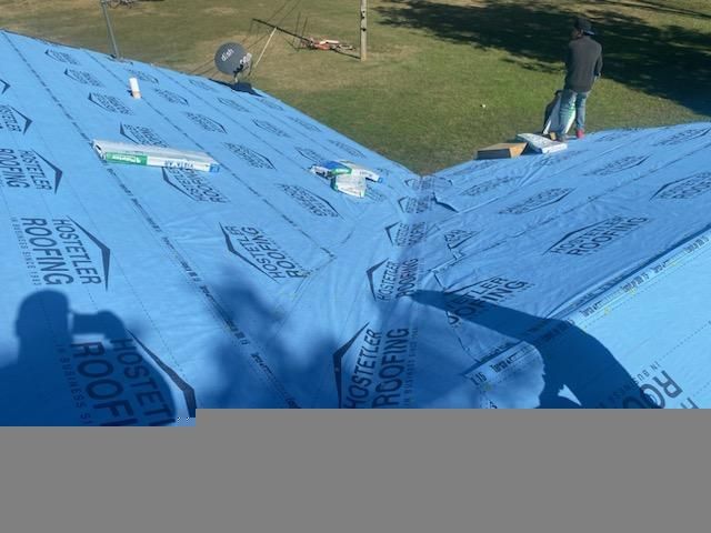Residential Roofing Repair using Malarkey Vista: Storm Gray by Hostetler Roofing