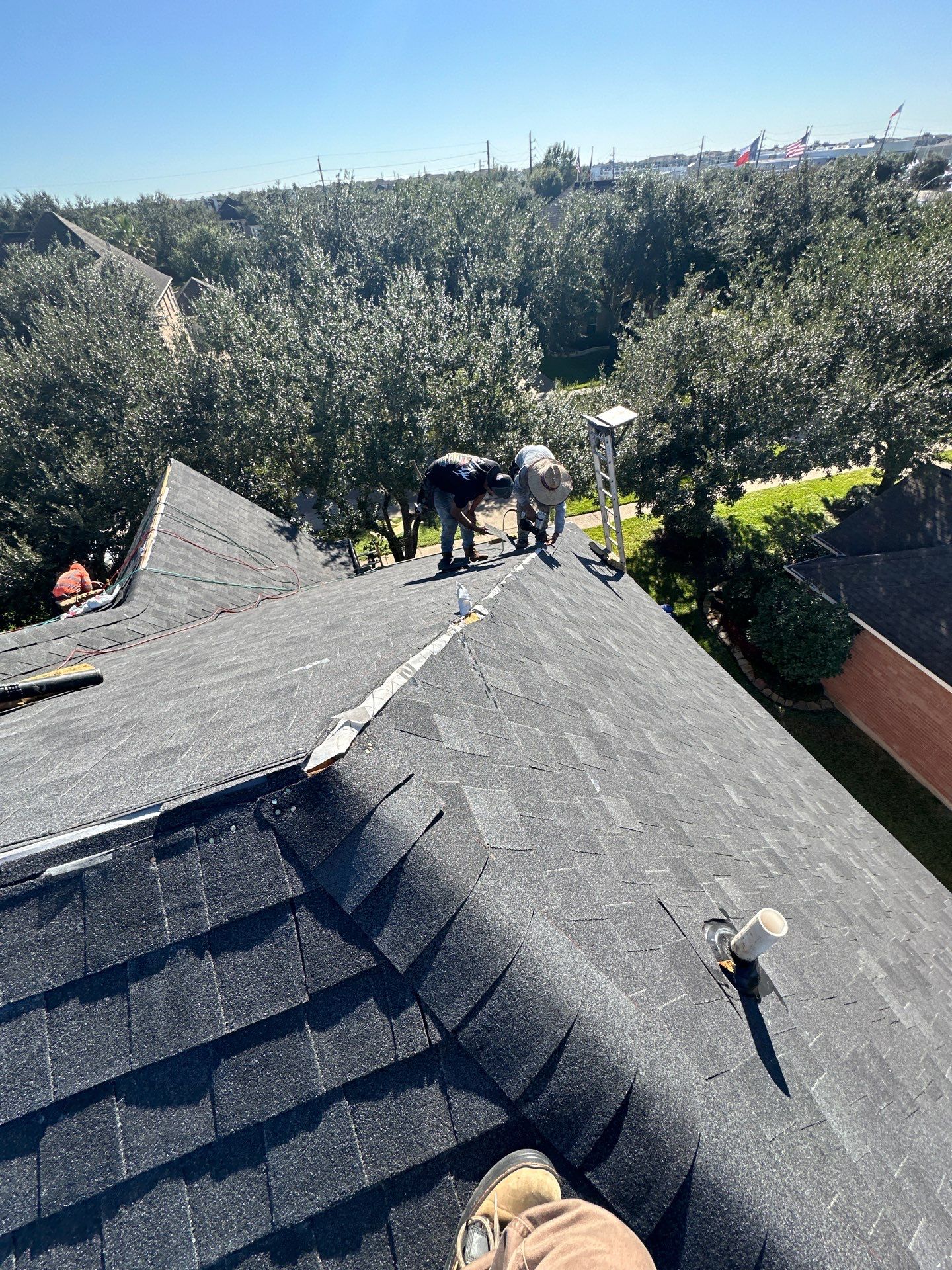 Project in Pearland by Motion Roofing