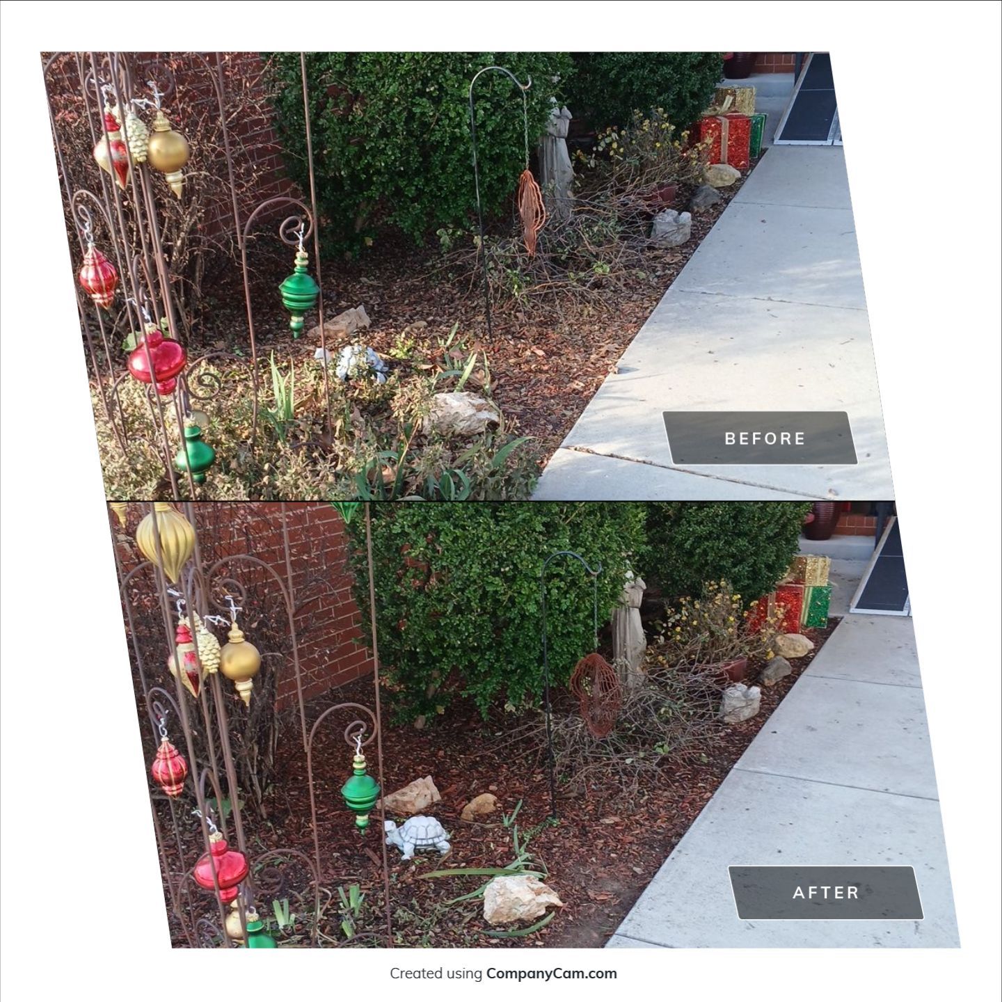 Project in Wichita by Four Star Lawn Care
