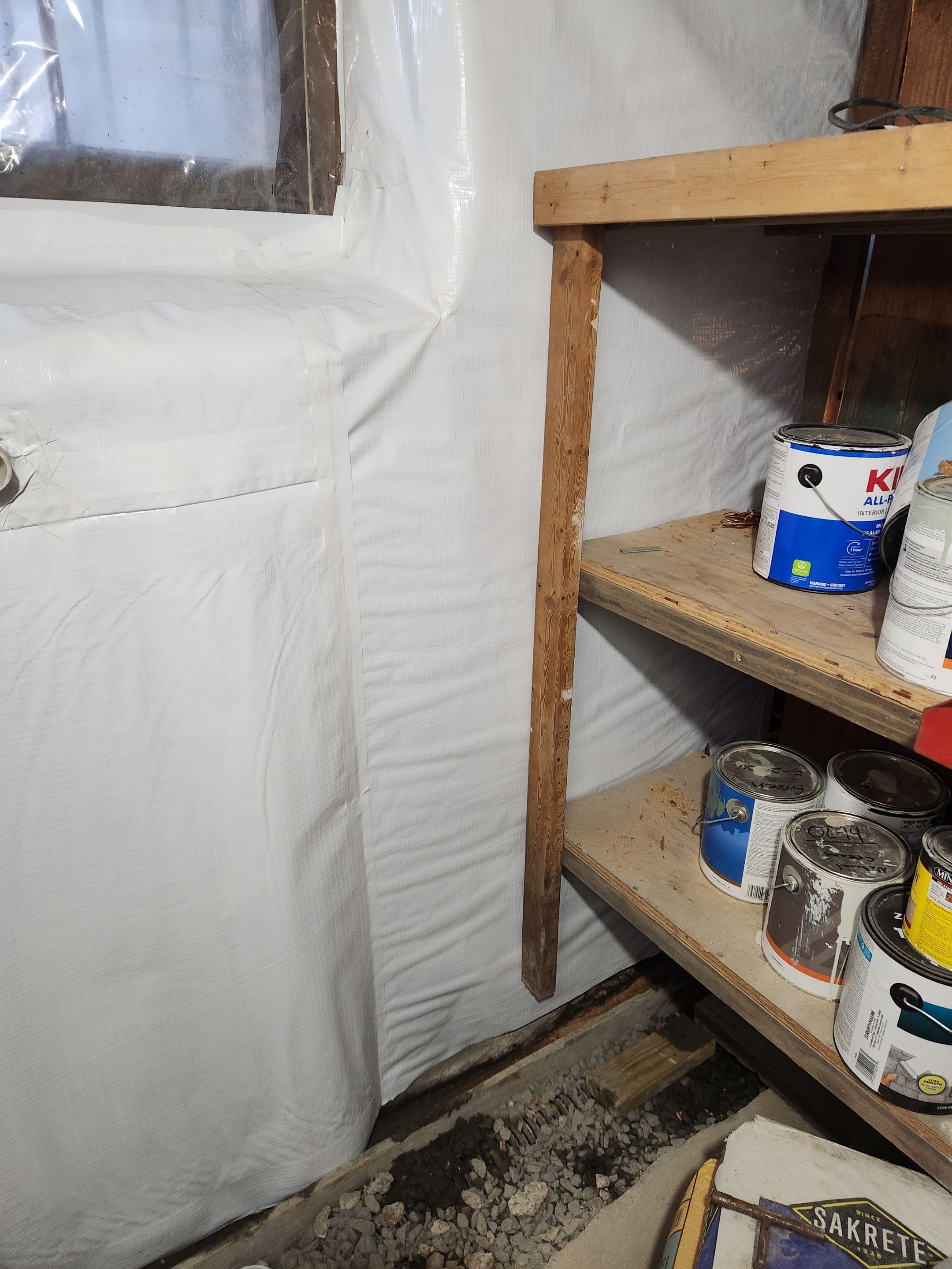 Interior French Drain Mt Tabor, NJ by Pure Service Pro, LLC 