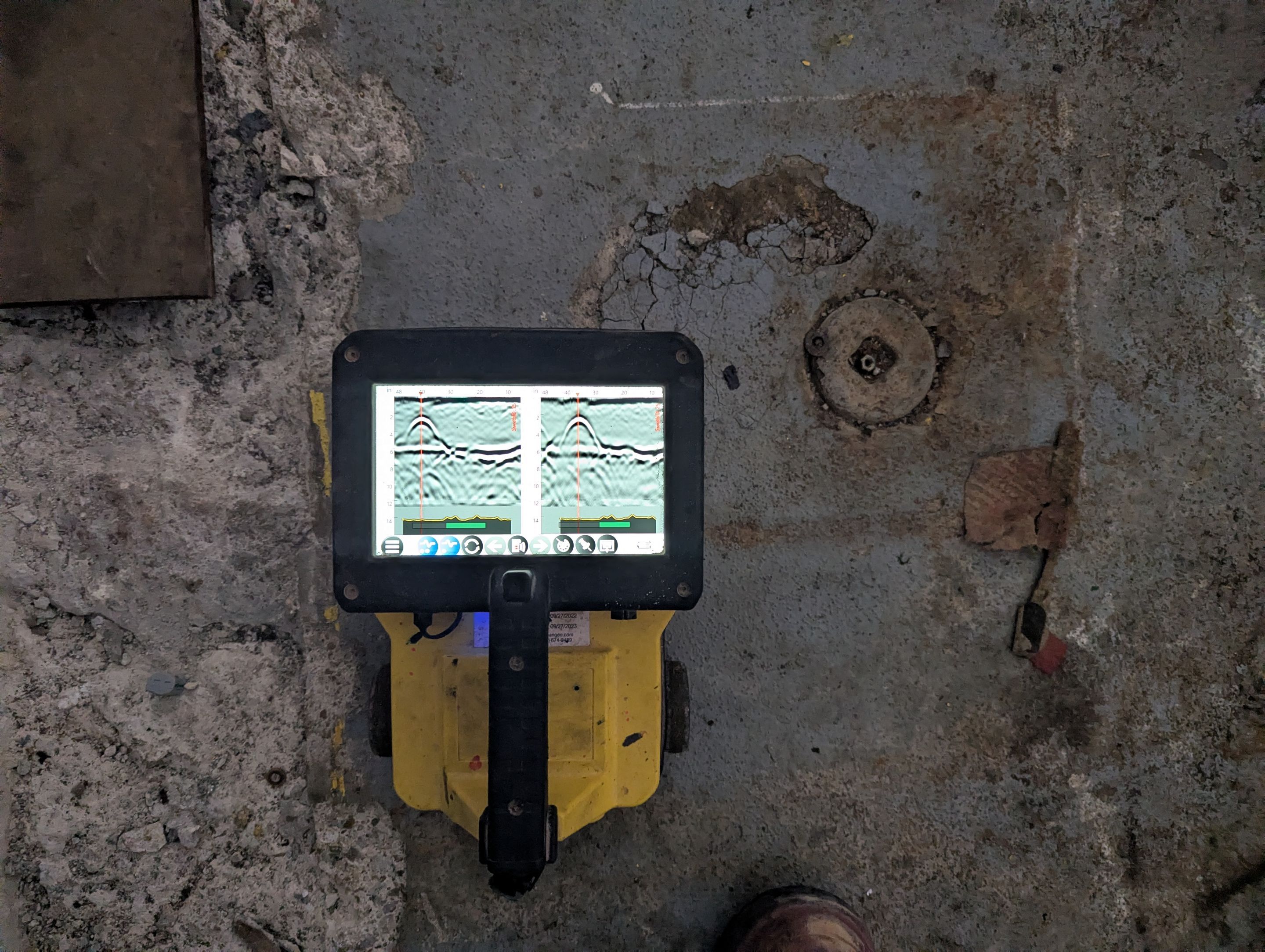 Industrial Concrete Scan by Alsip Locating Service, LLC