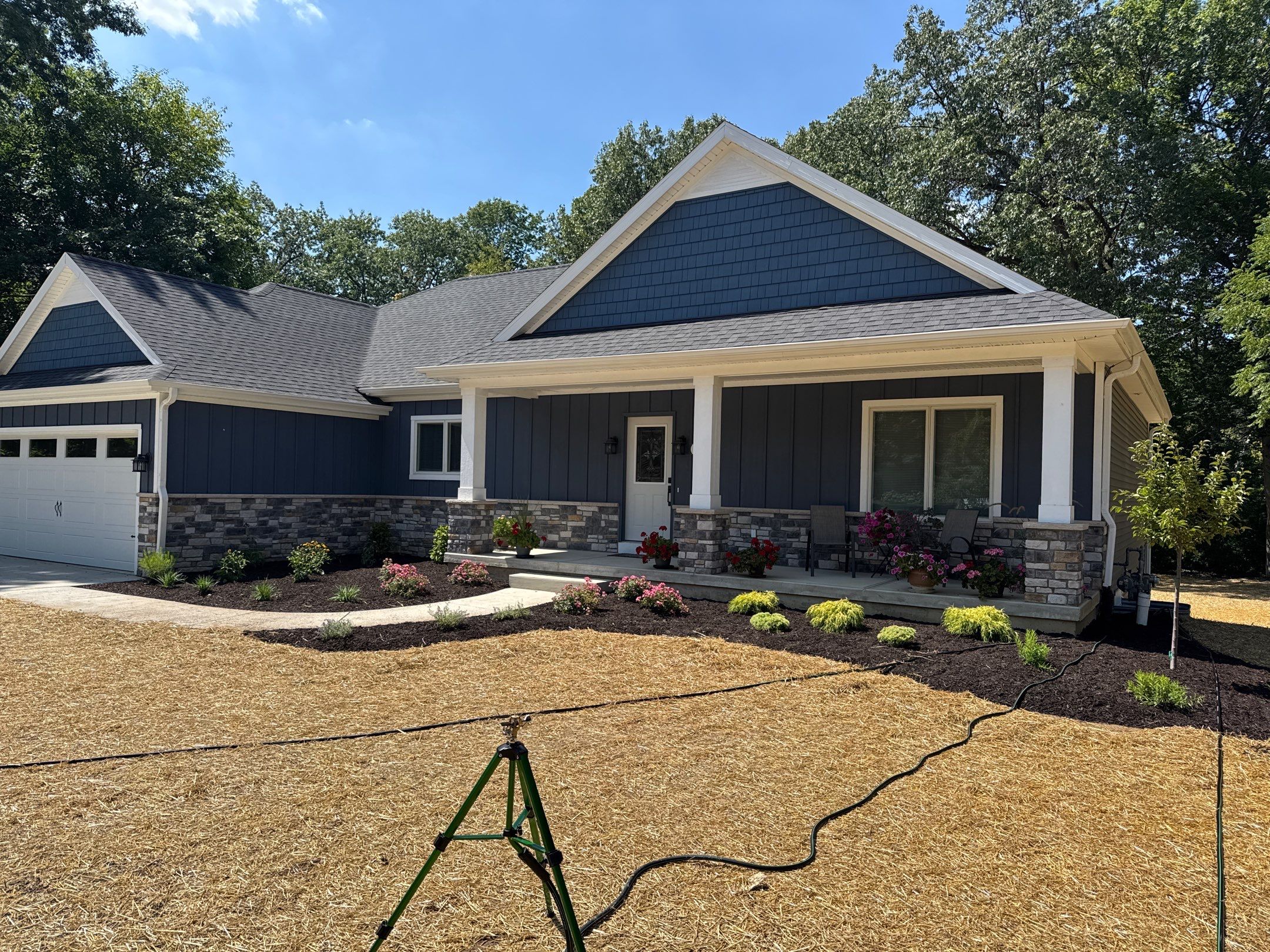 Lawn and Landscape Installation  by Carrs lawn and landscape