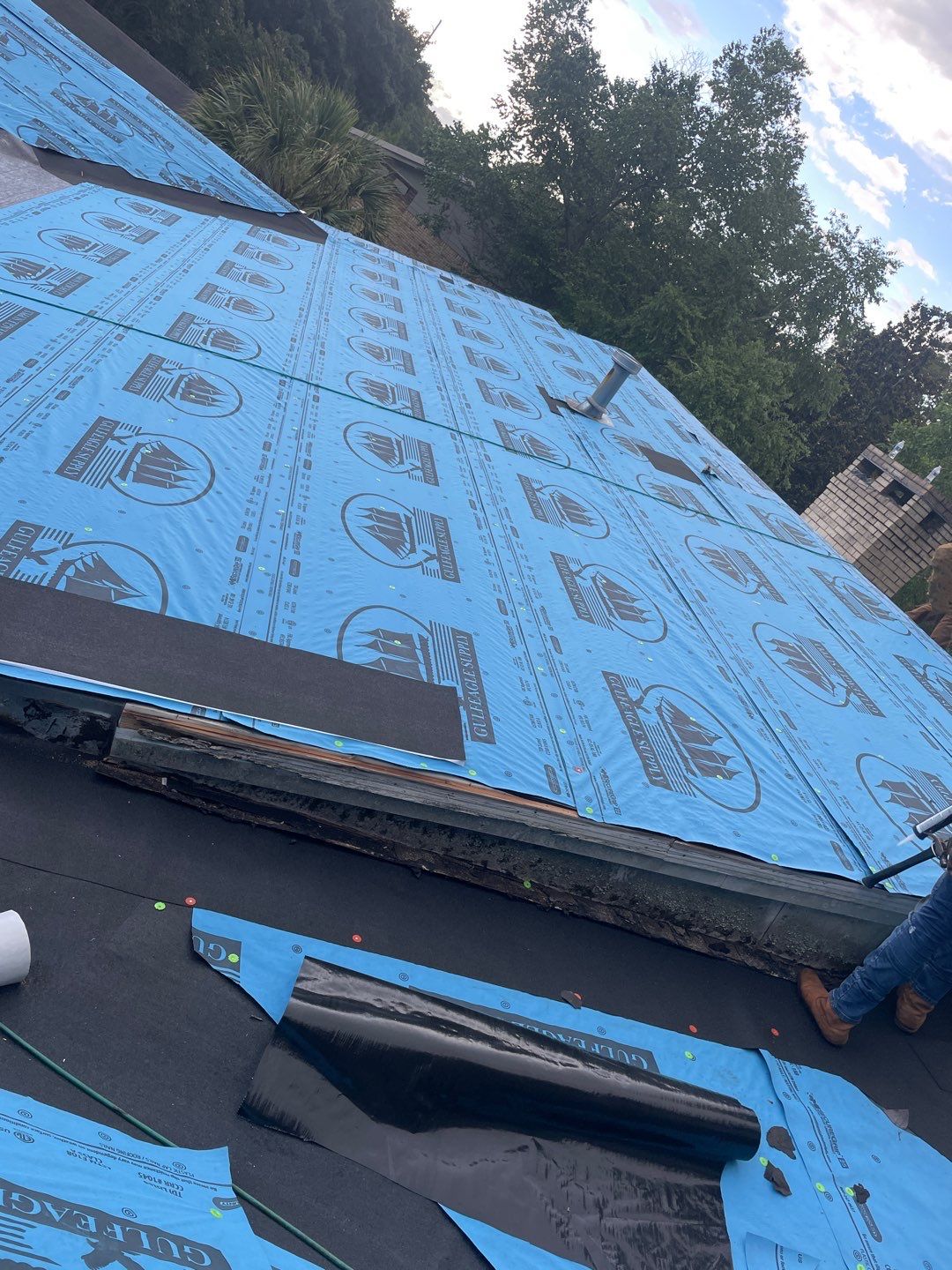 Residential Roofing Installation using Roof Replacement by American Roofing & Construction LLC