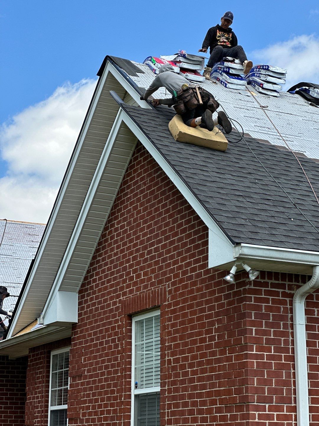 Residential Roofing Installation using GAF HDZ Roofing System  by Undersun Roofing 