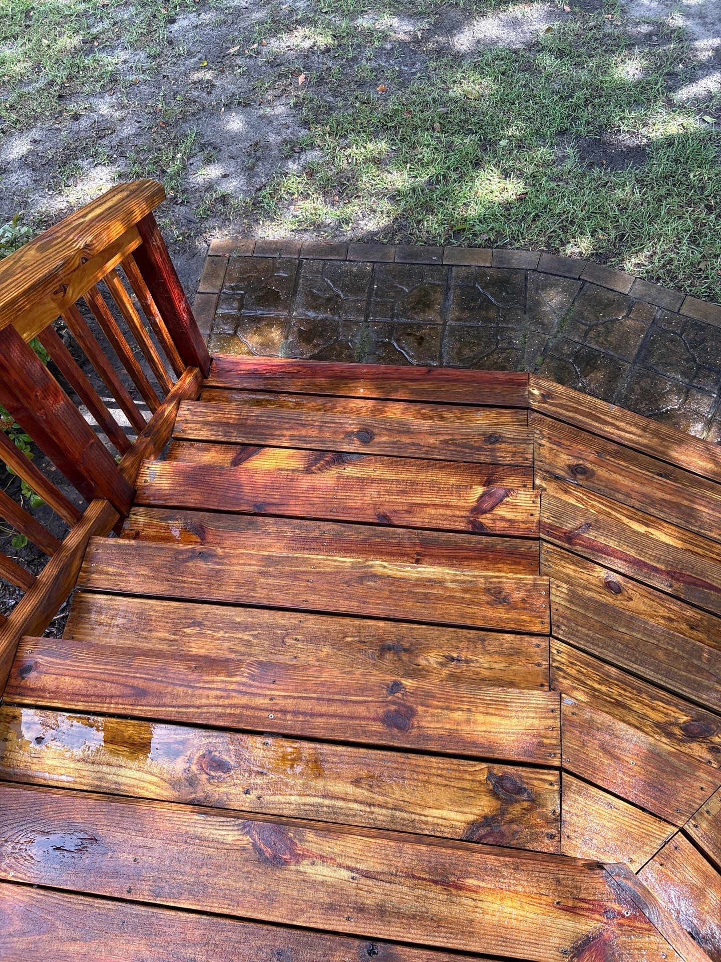 Deck using Wood Sealant by DuraSeal