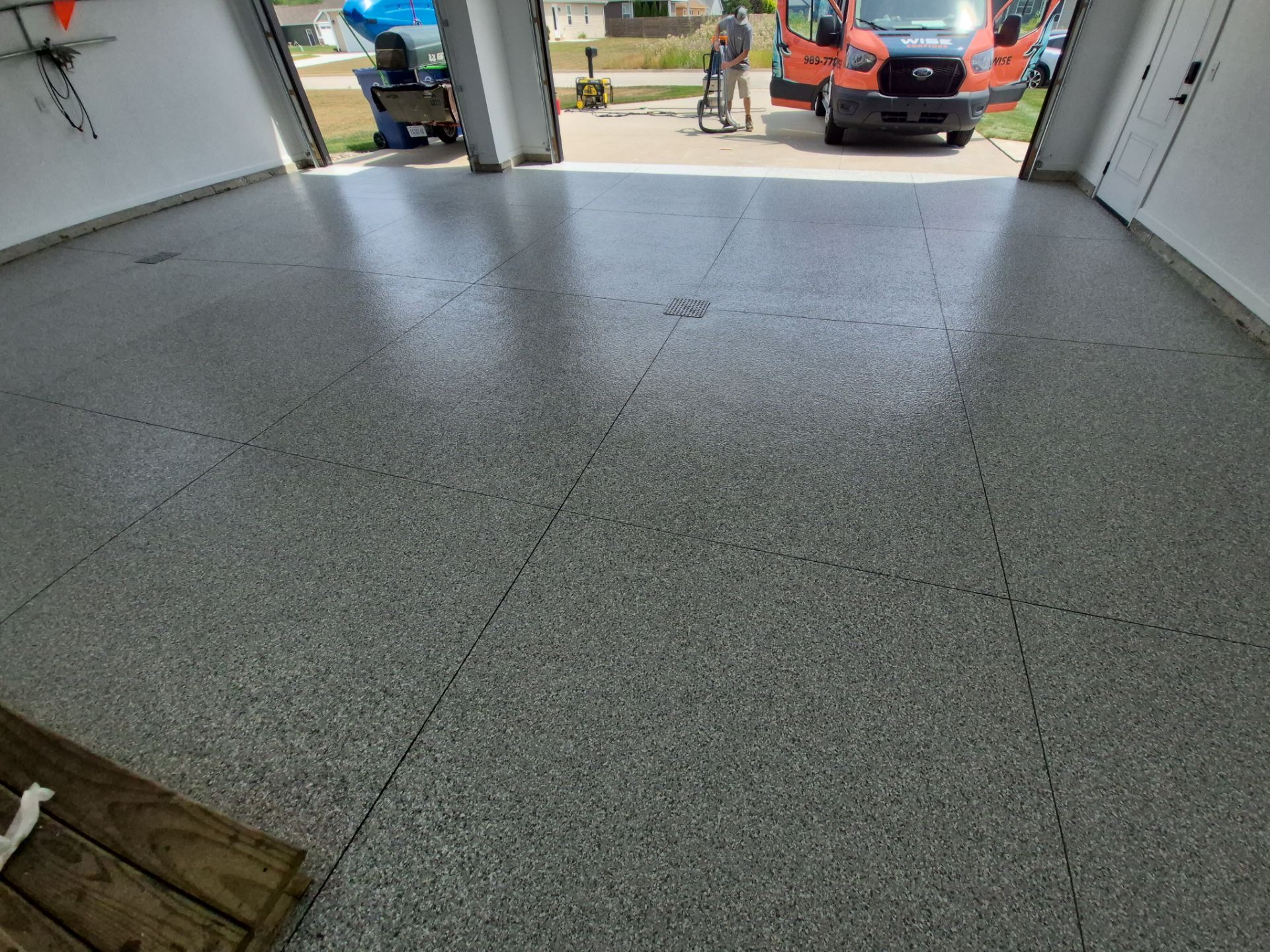 Project in Freeland by Wise Coatings of Central Michigan