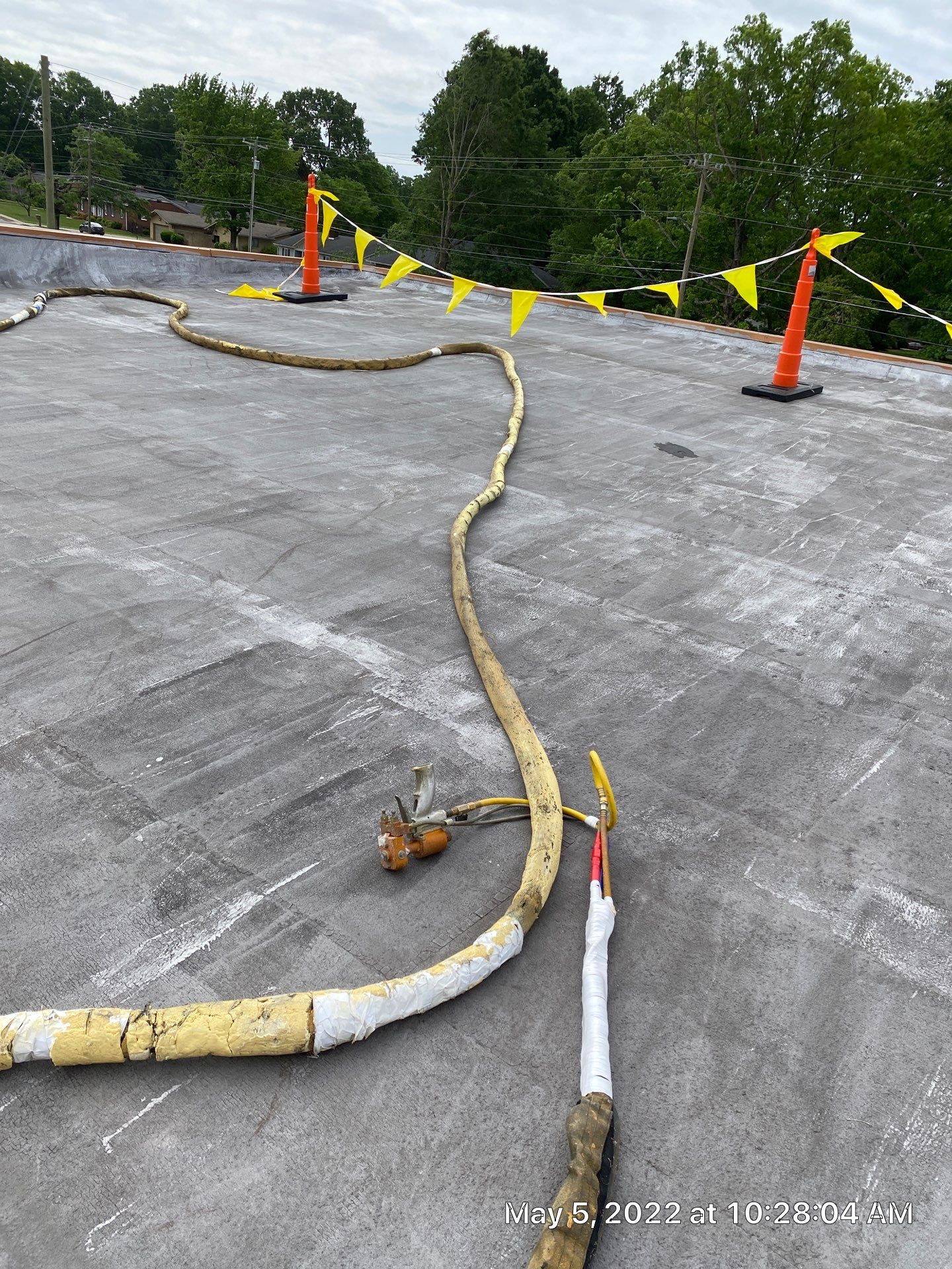 Spray Foam Roof  by Just In Time Roofing and Restoration