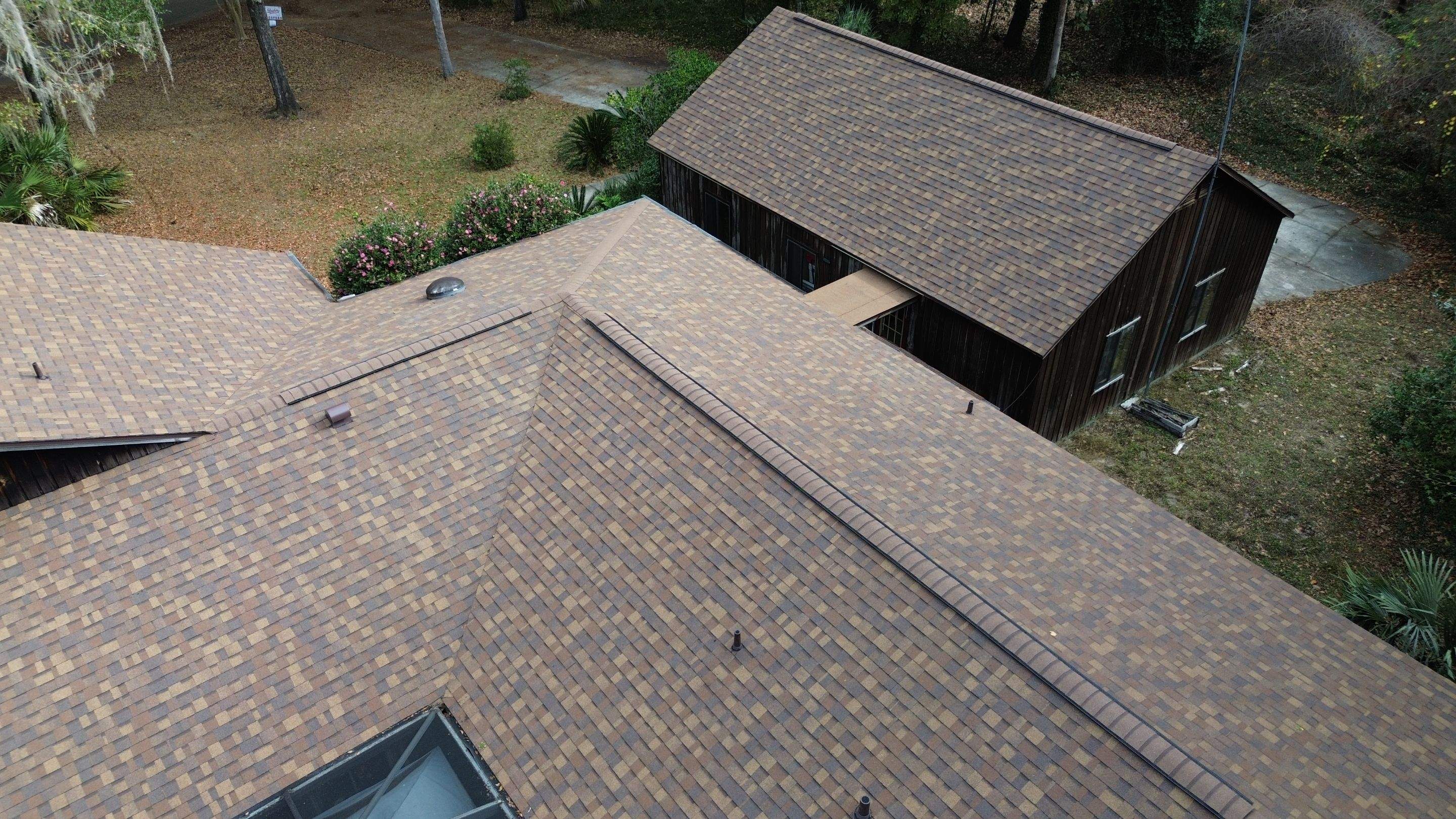 Gainesville Reroof with Detached Garage by Brehm Roofing