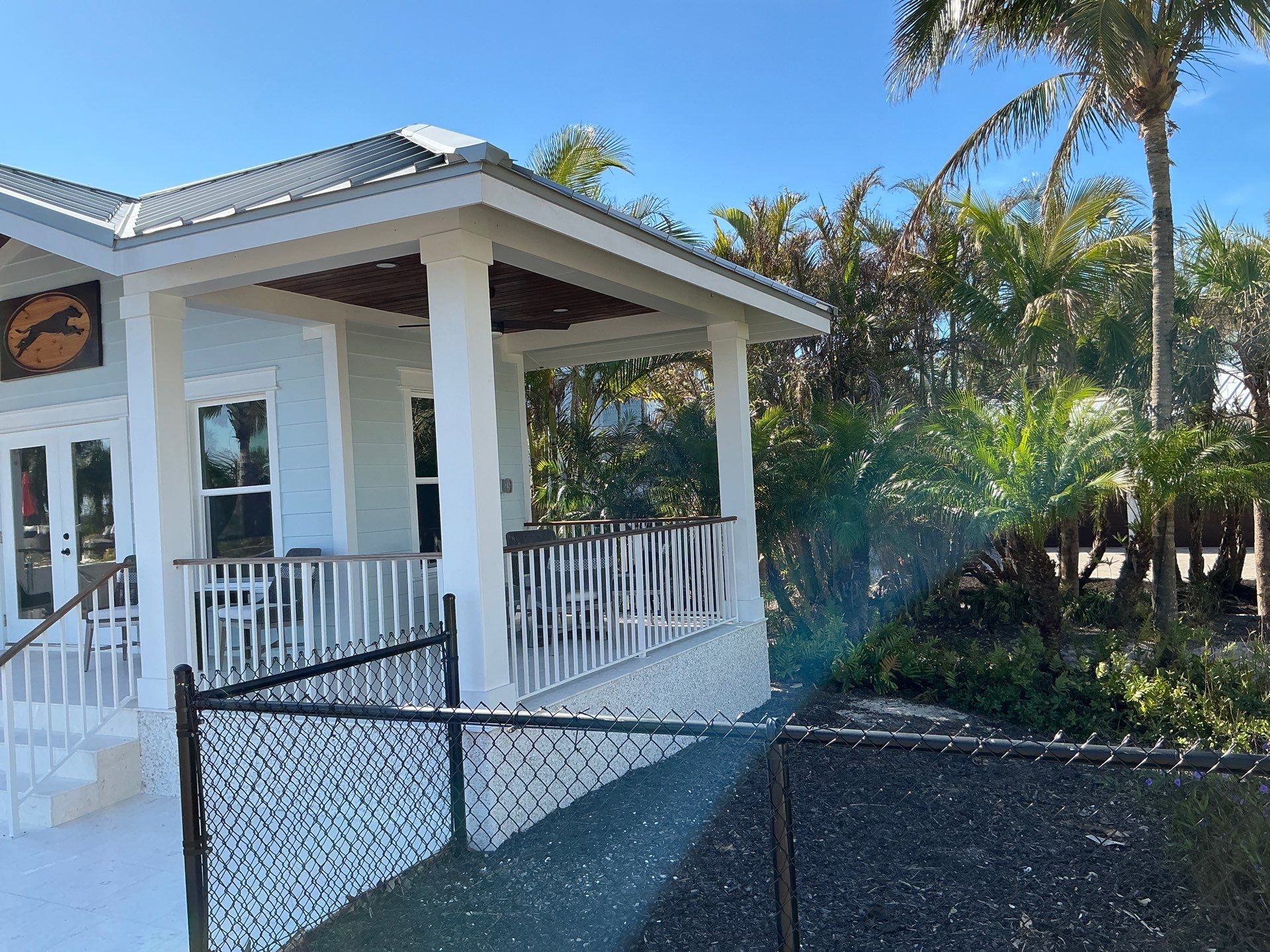 All New 1/2 Round Gutters in Nokomis FL by Gutter Professors