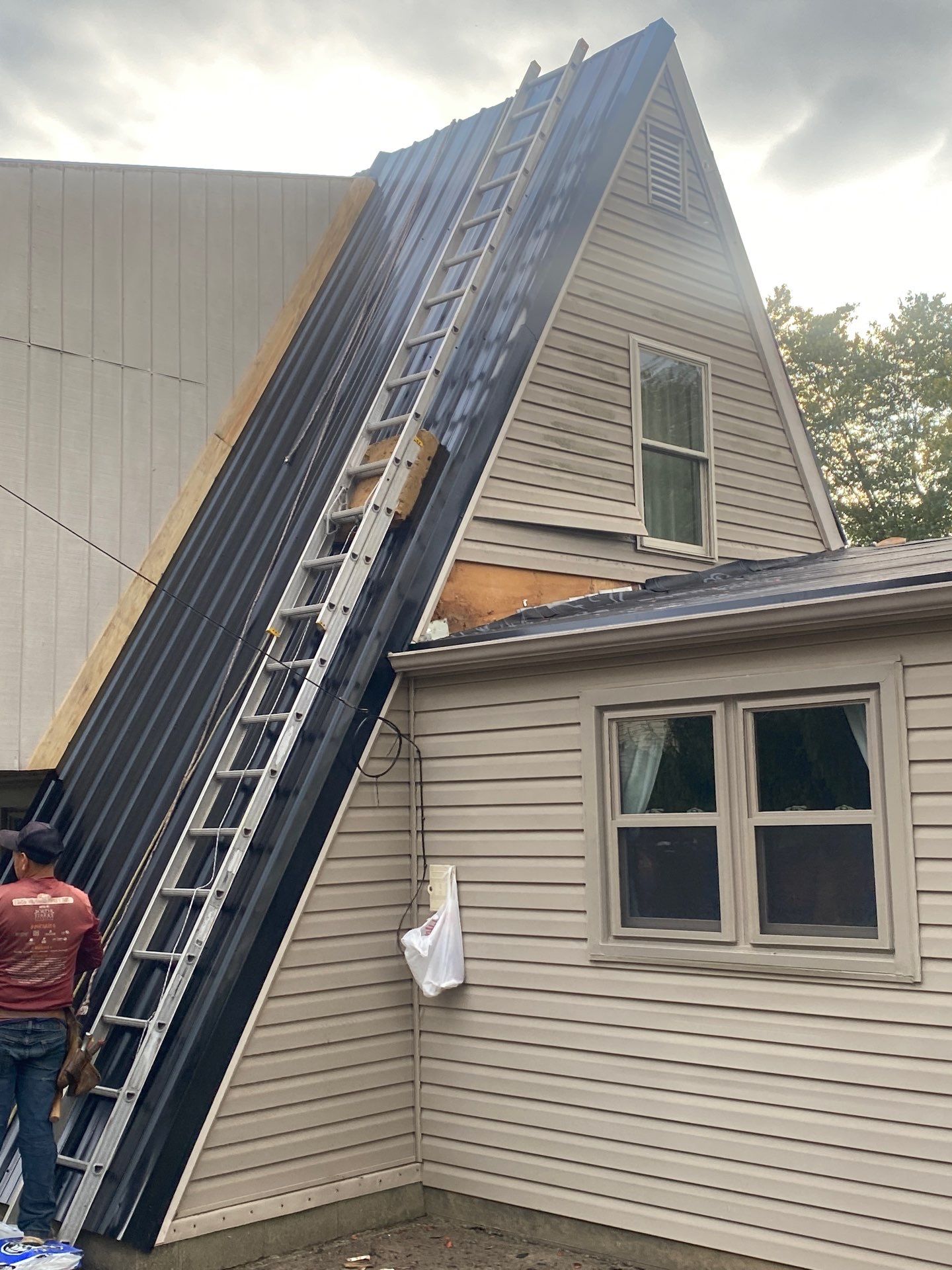 Steep Pitch by Storm Contracting 