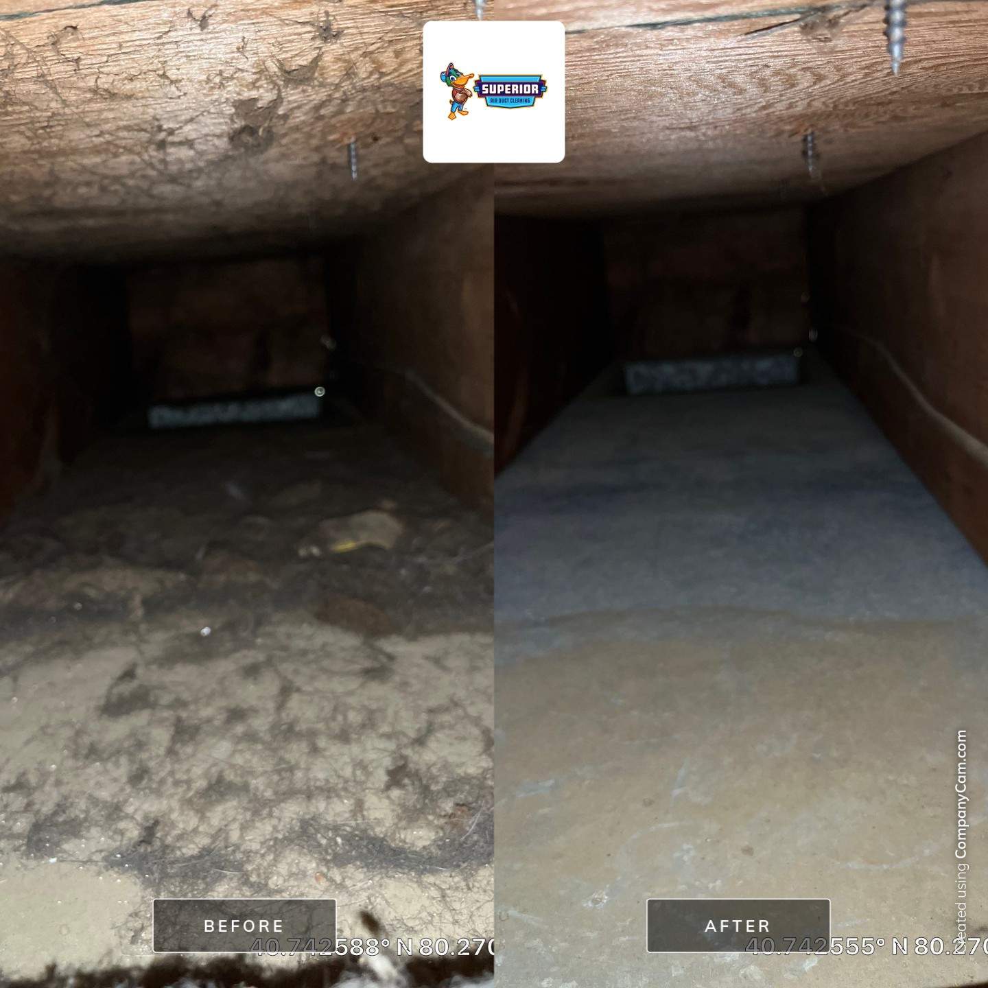 Air Duct Cleaning With a Vacuum Truck in New Brighton, PA by Superior Air Duct Cleaning