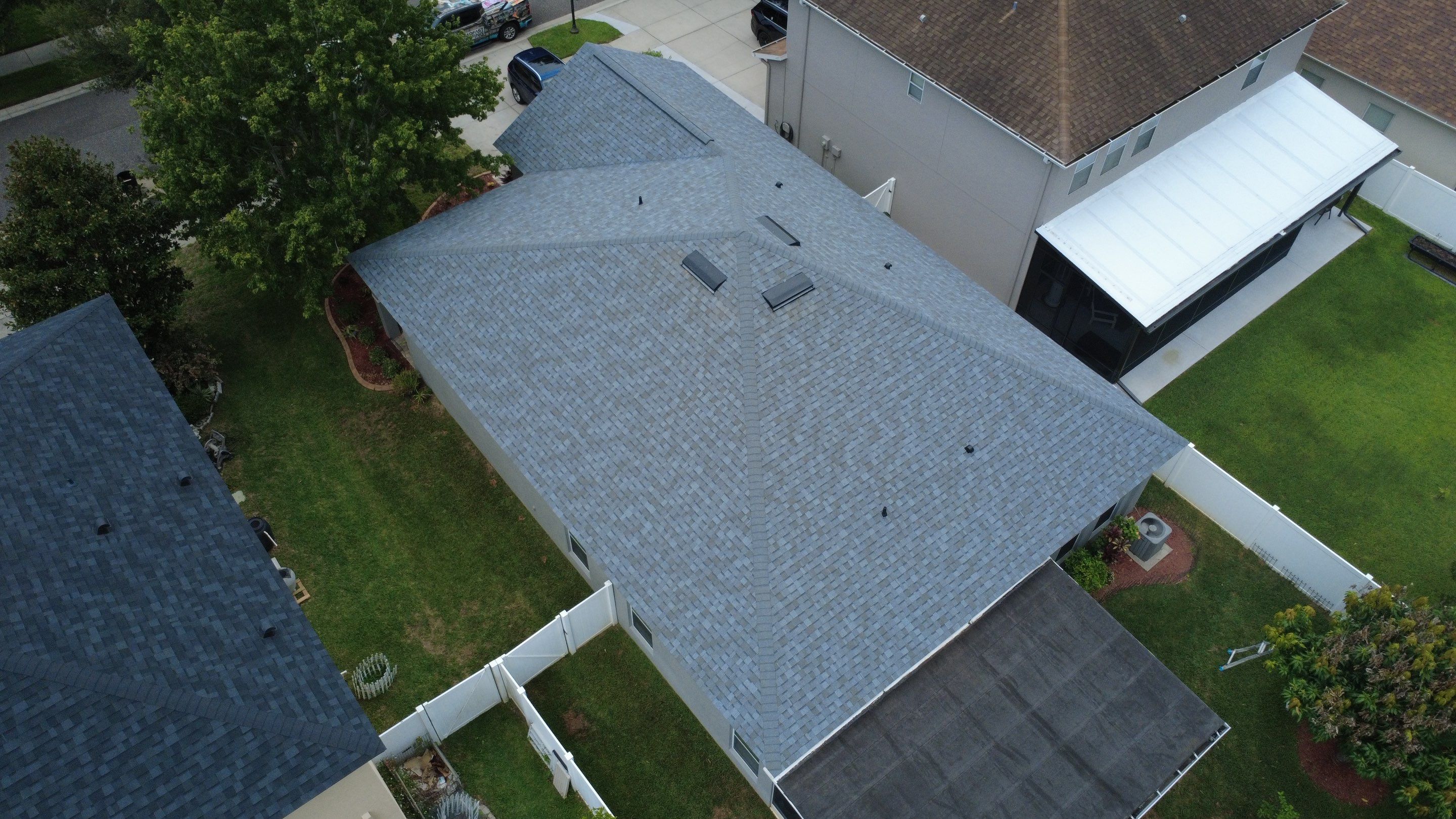Roof Replacement in Lutz, FL by Steadfast Roofing 
