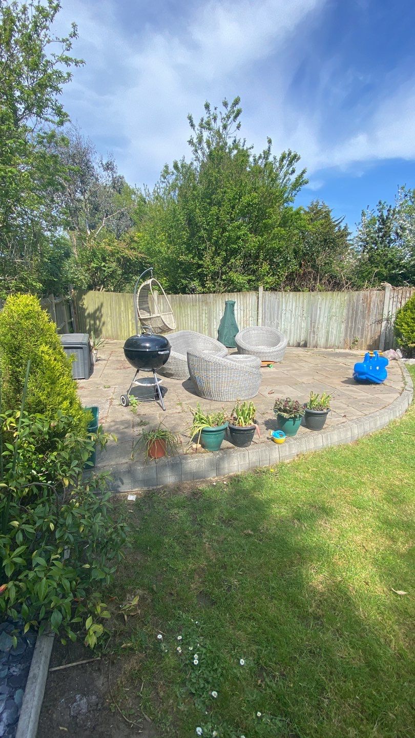 Driveway And Patio Clean using honda 21 ltr/min by Ges Exterior Cleaning ltd