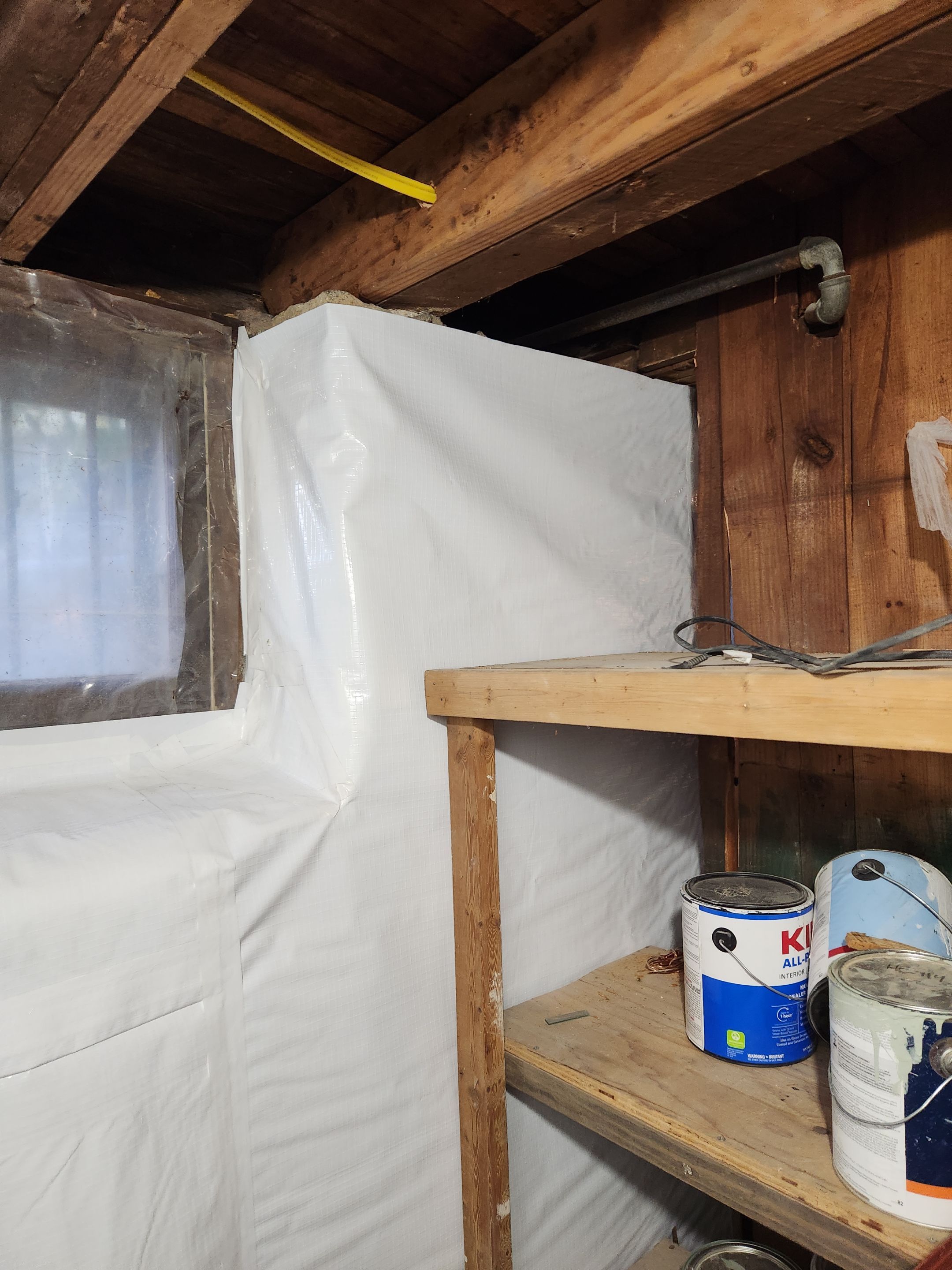 Interior French Drain Mt Tabor, NJ by Pure Service Pro, LLC 