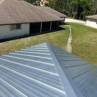 24ga 1" Nail-Strip Mill Finish by Total Roofing System The Metal Roof Experts