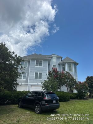 Insurance Claim Roof Replacement in Carolina Beach, NC Using CertainTeed Georgetown Gray