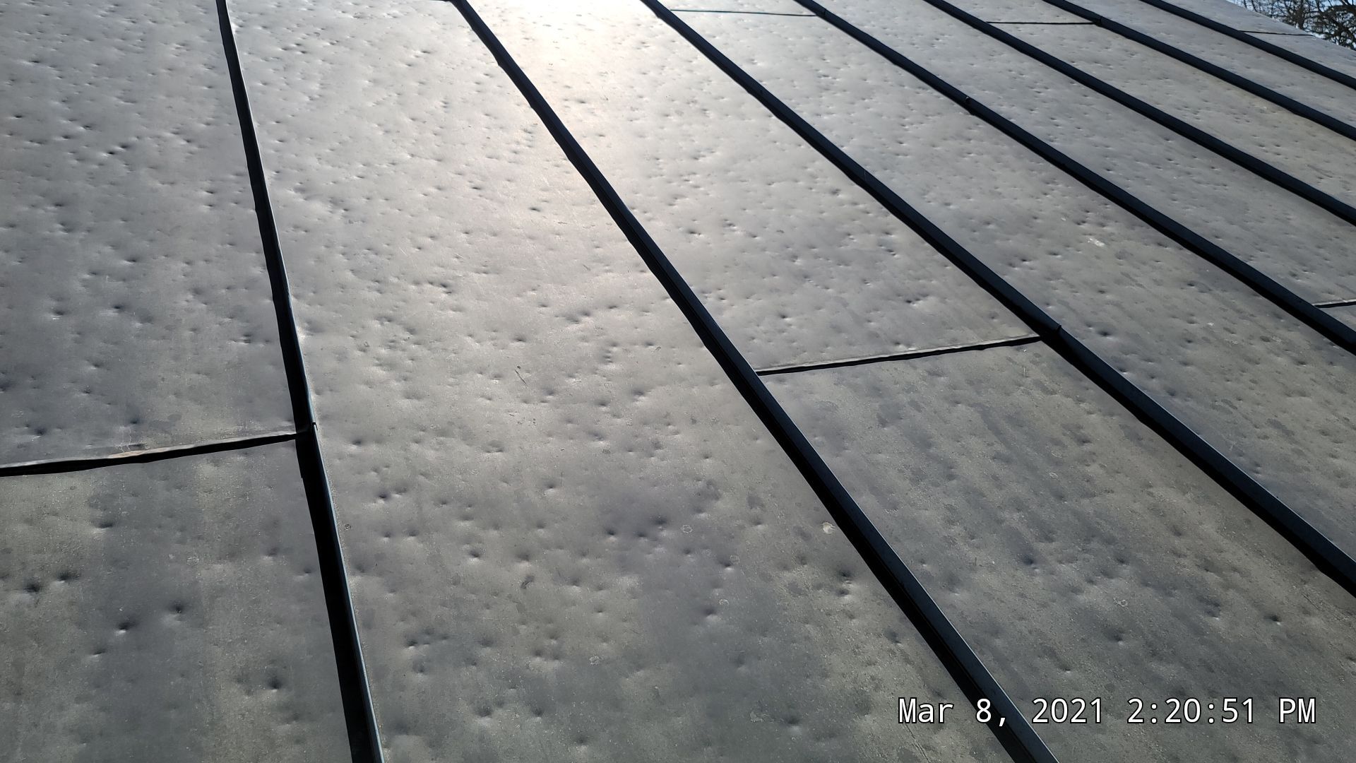 Commercial Roofing Installation using 50 mil PVC by Hostetler Roofing