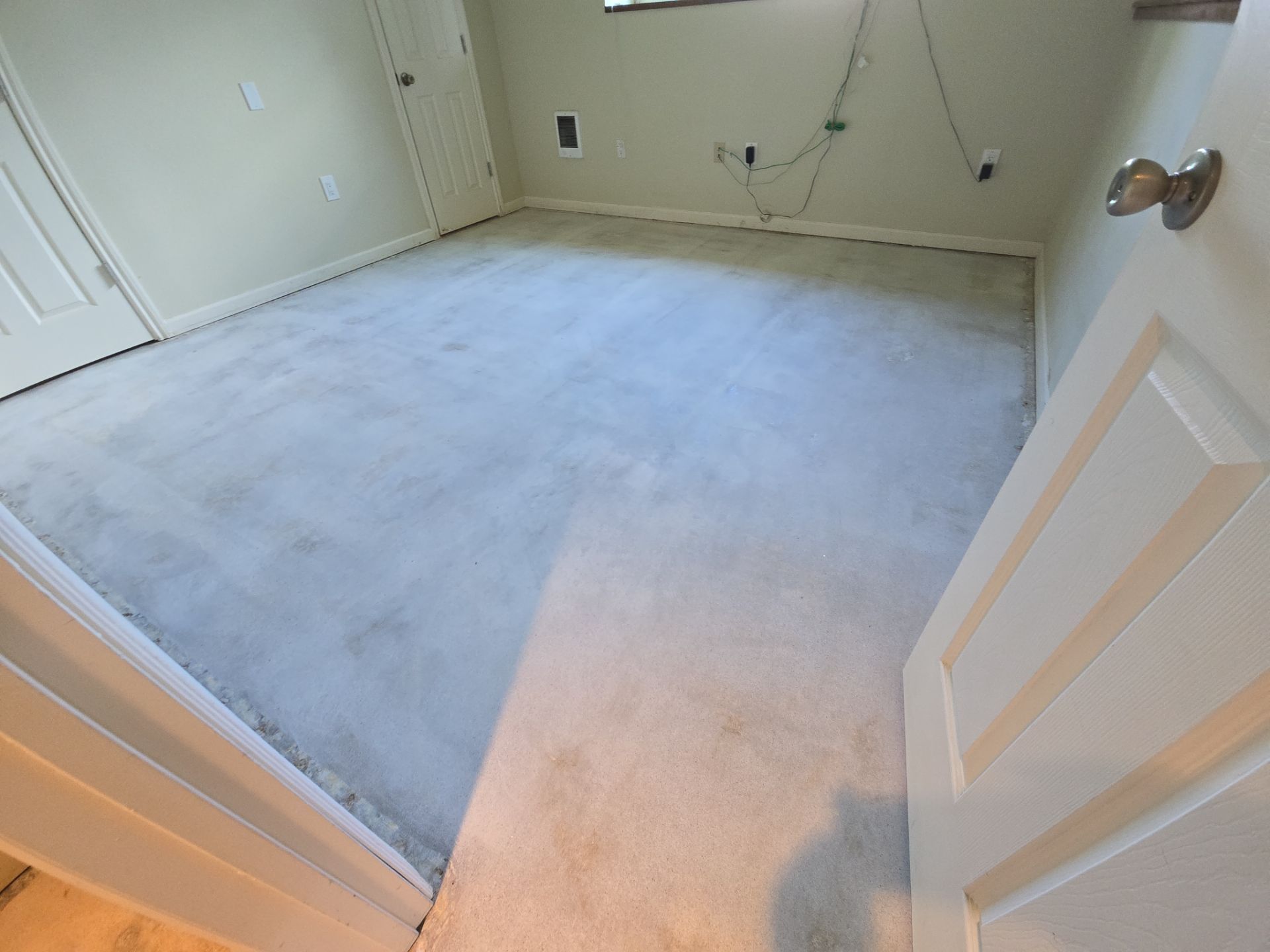 Basement Transformation using Driftwood by Croc Coatings, LLC
