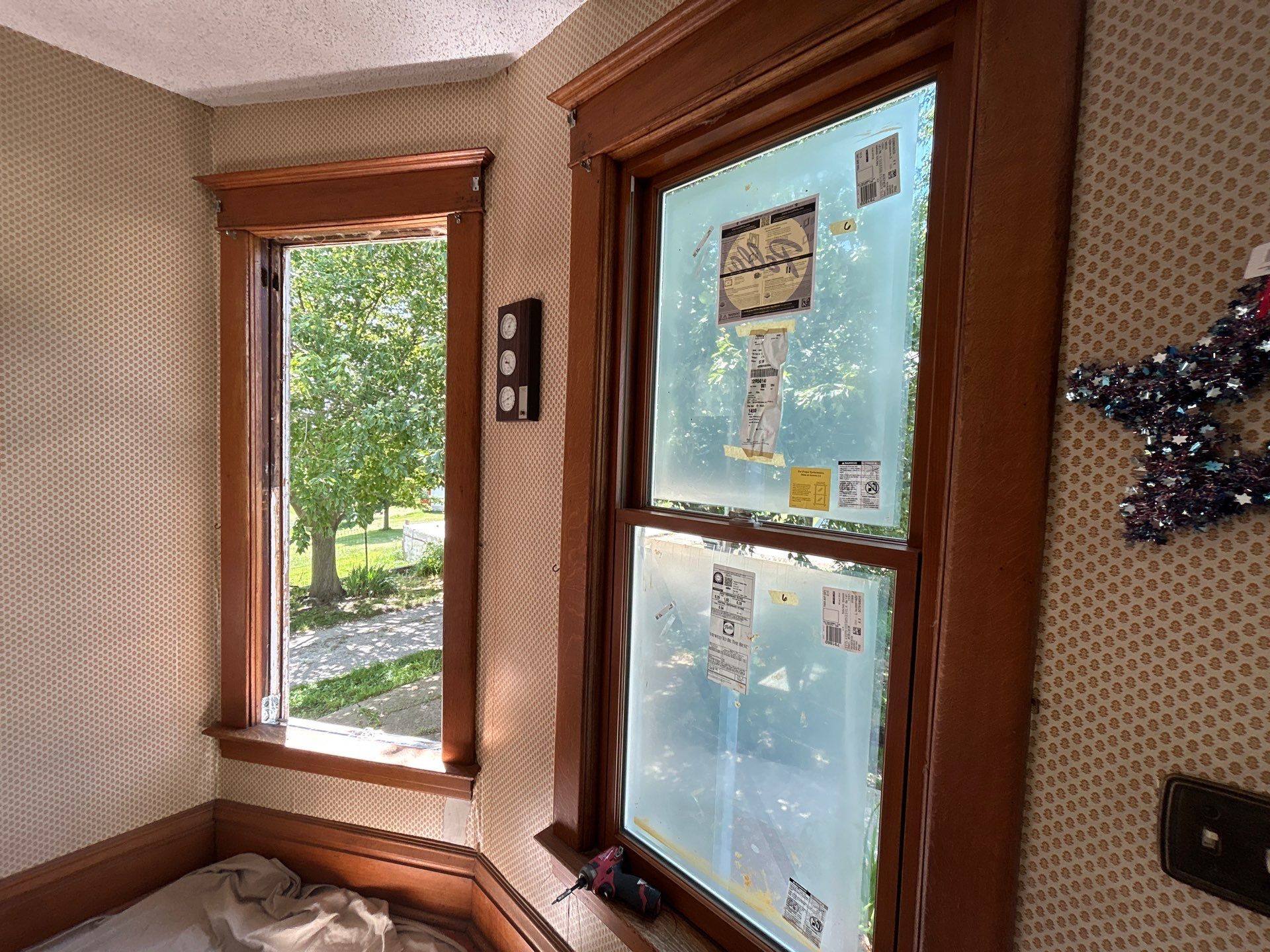 Windwo installation by United Windows and Siding LLC