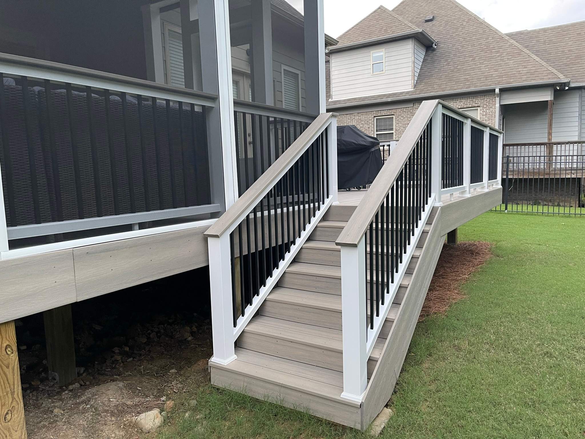 Tiffany Estates - Composite Deck Installation  by Pillar and Pine