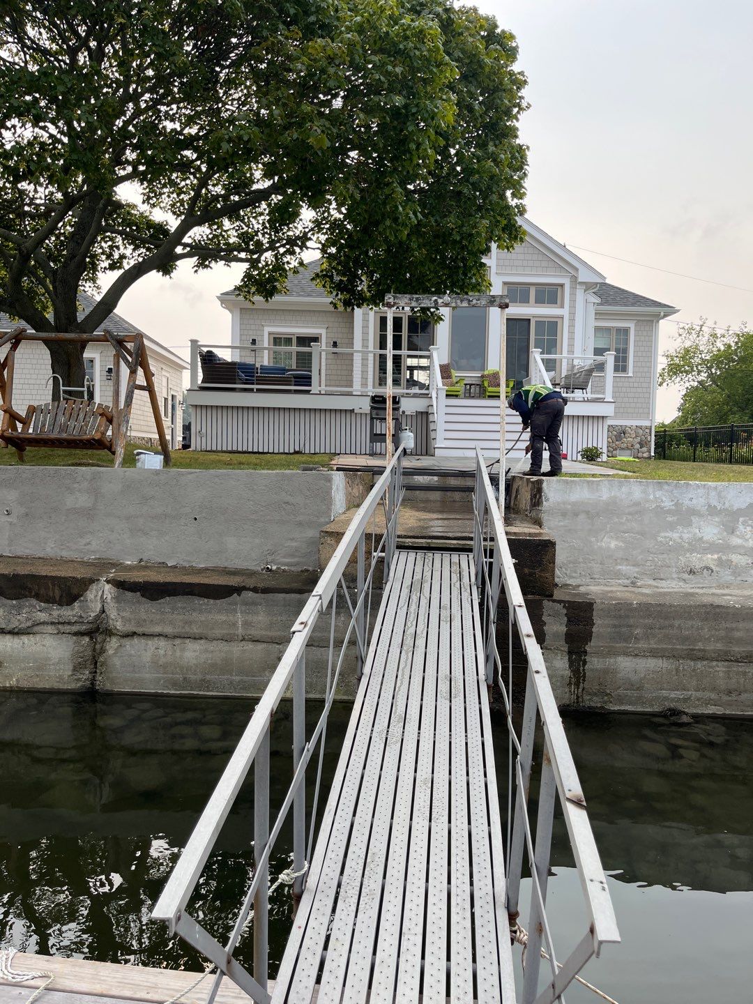 Beautiful Re-disgn by the water in Danvers MA  by Cole Landscaping Inc