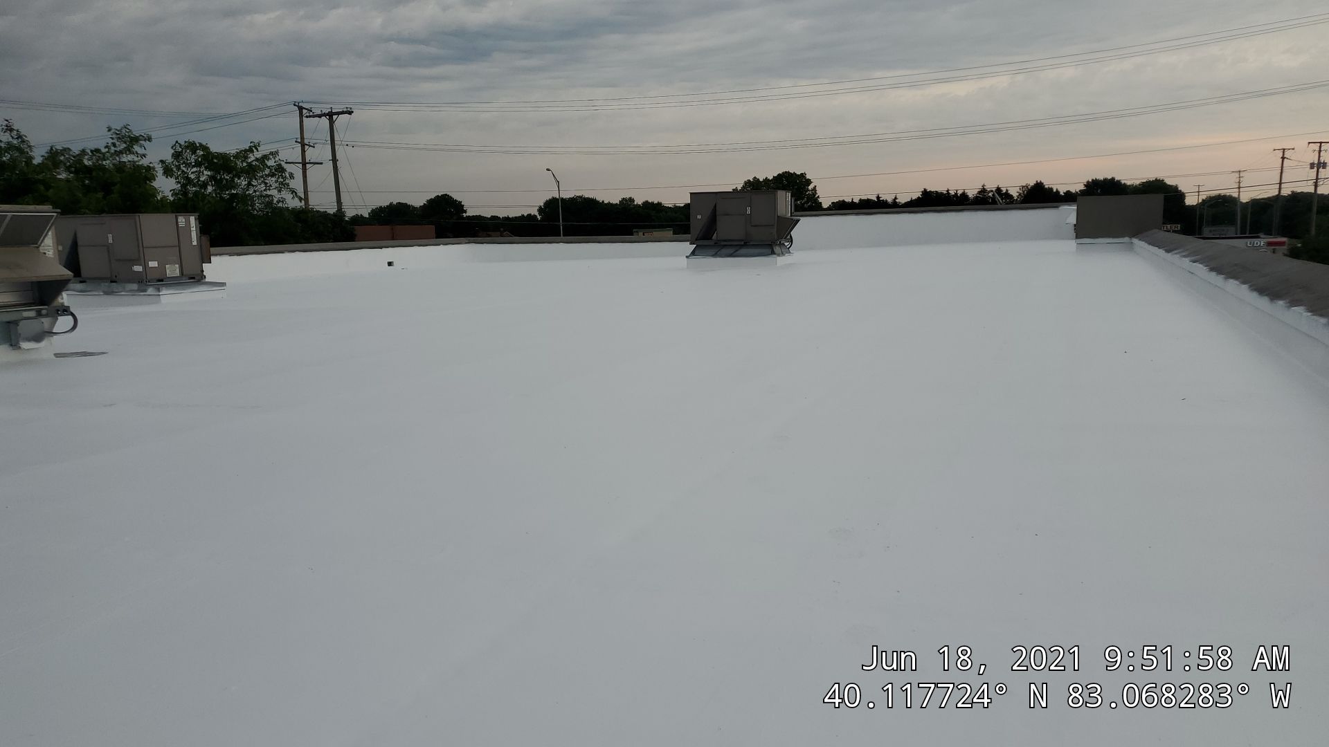 Fabric Reinforced Roof Coating by Gold Star Roofing LLC 