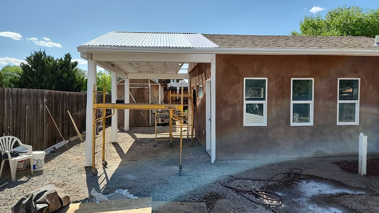 Art Studio Garage Addition by Rio Grande Building & Storage