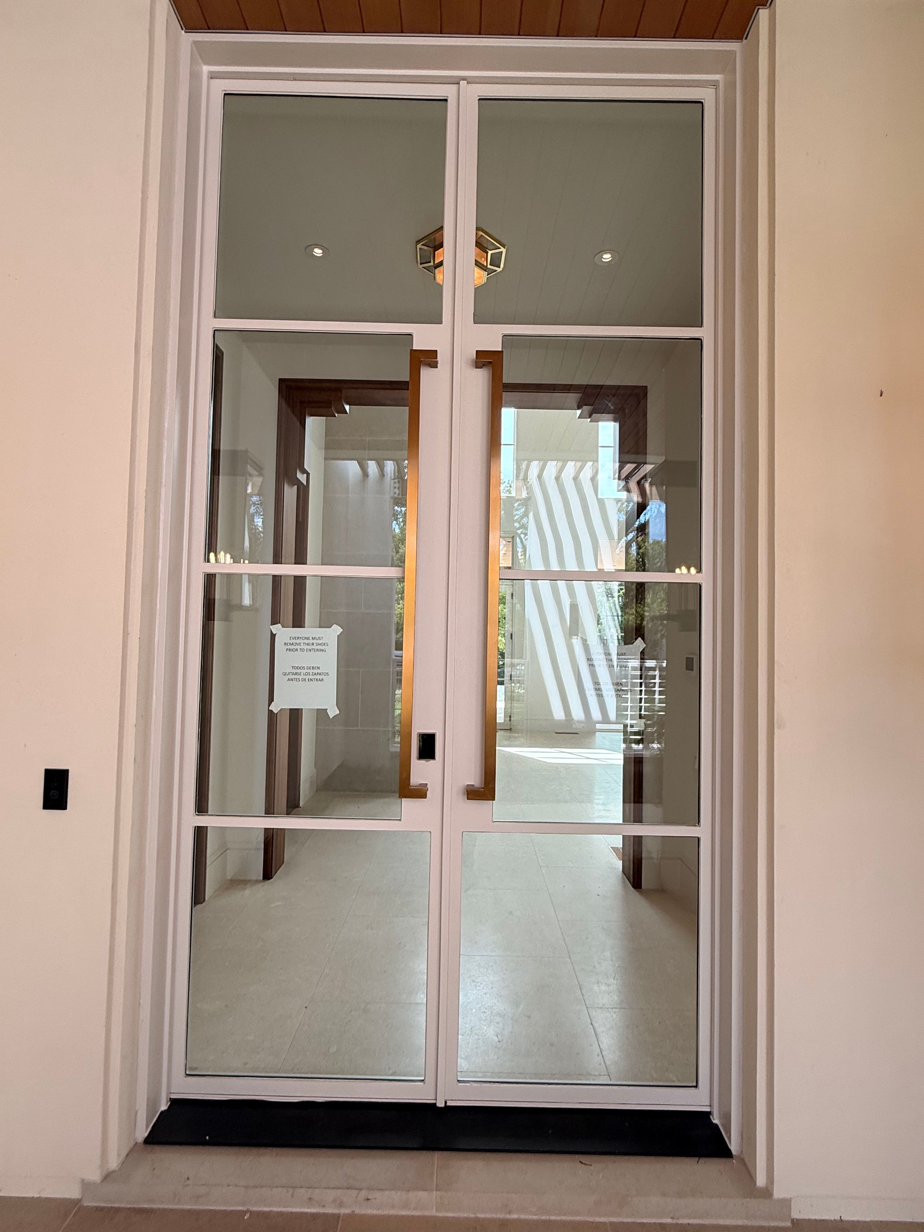 Custom Double Glass Door and Window Installation in Dallas by Solara Custom Living