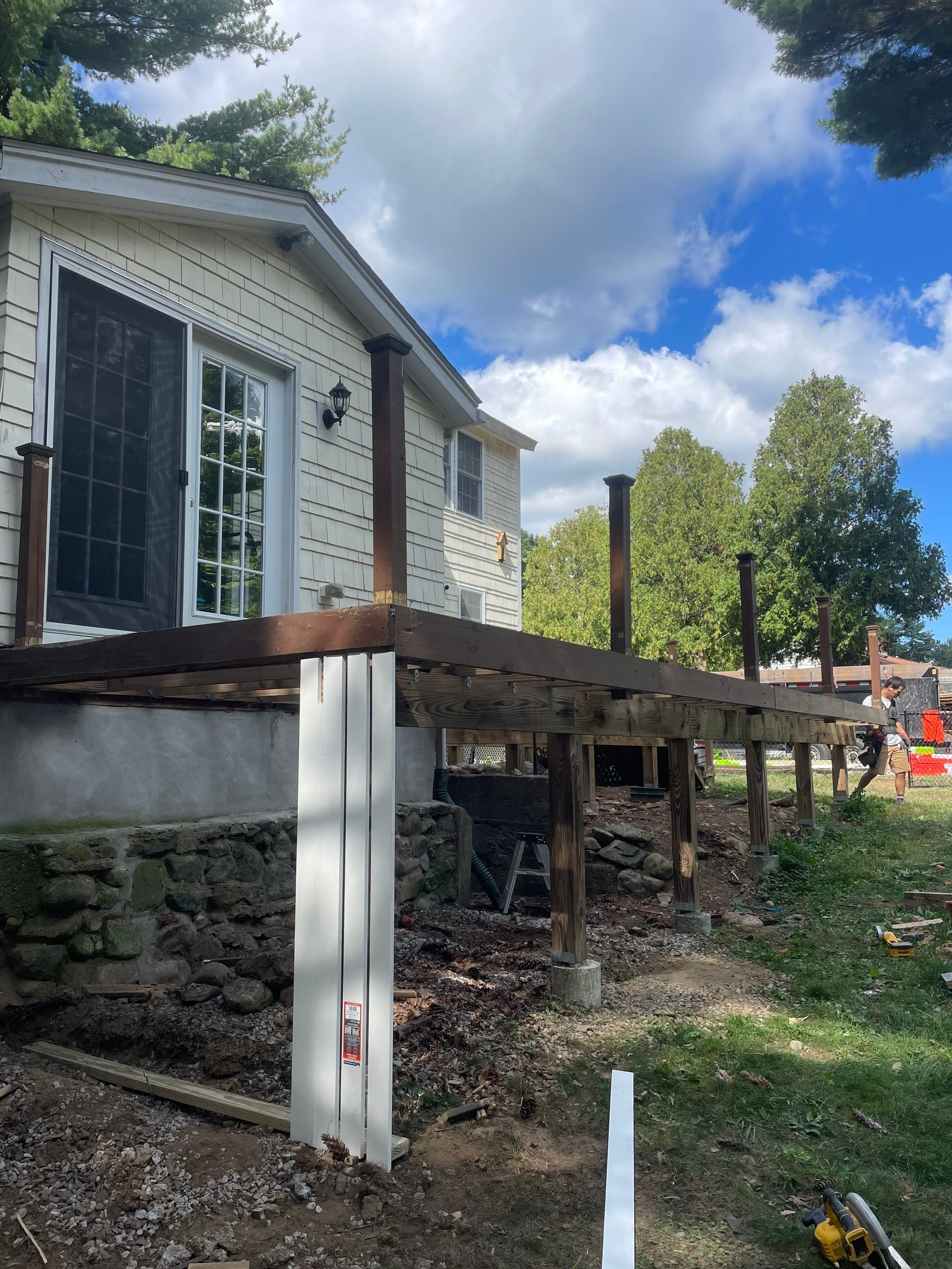 Deck Refacing (Resurfacing) Project by UBrothers Construction