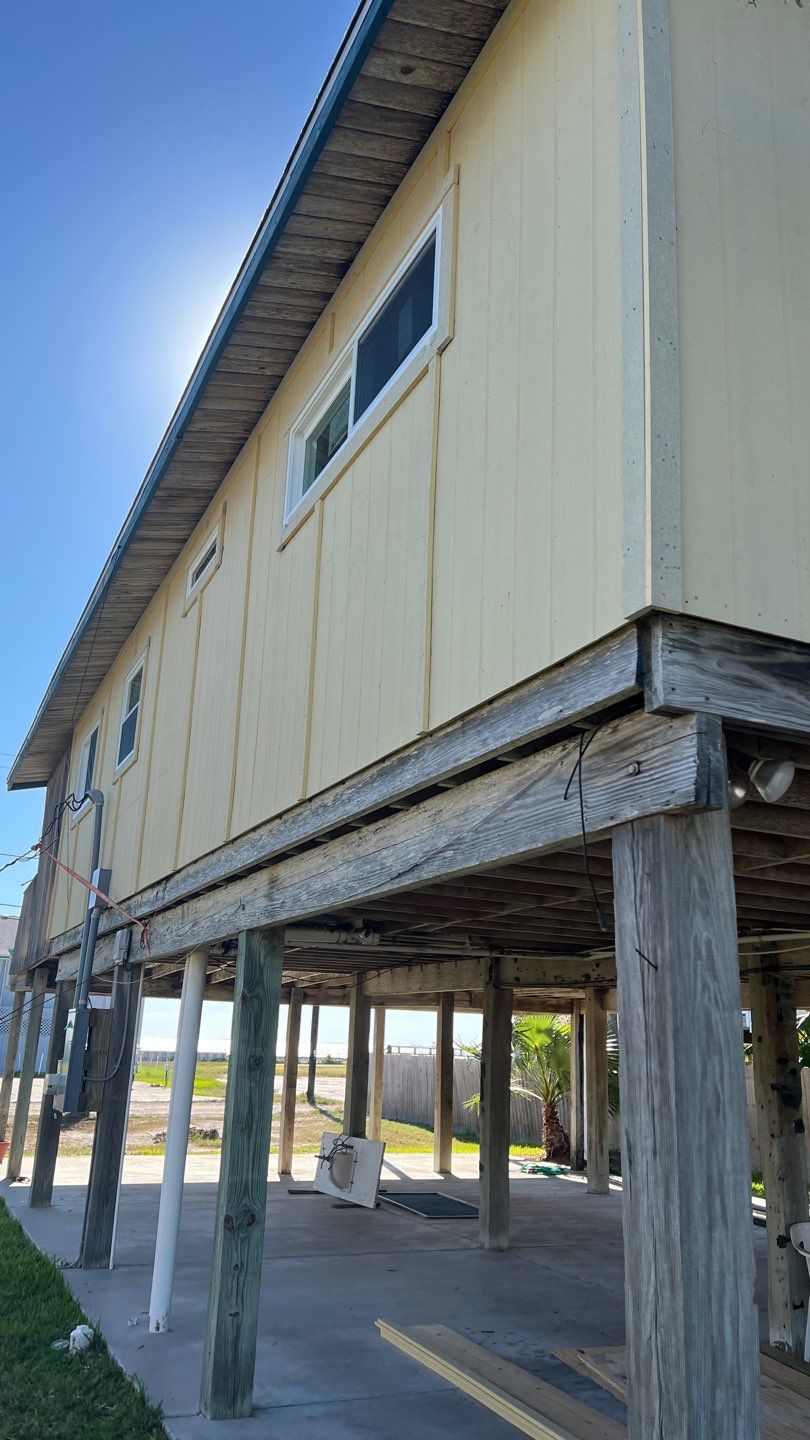 Beach house Remodel by Bayfront Roofing and Construction