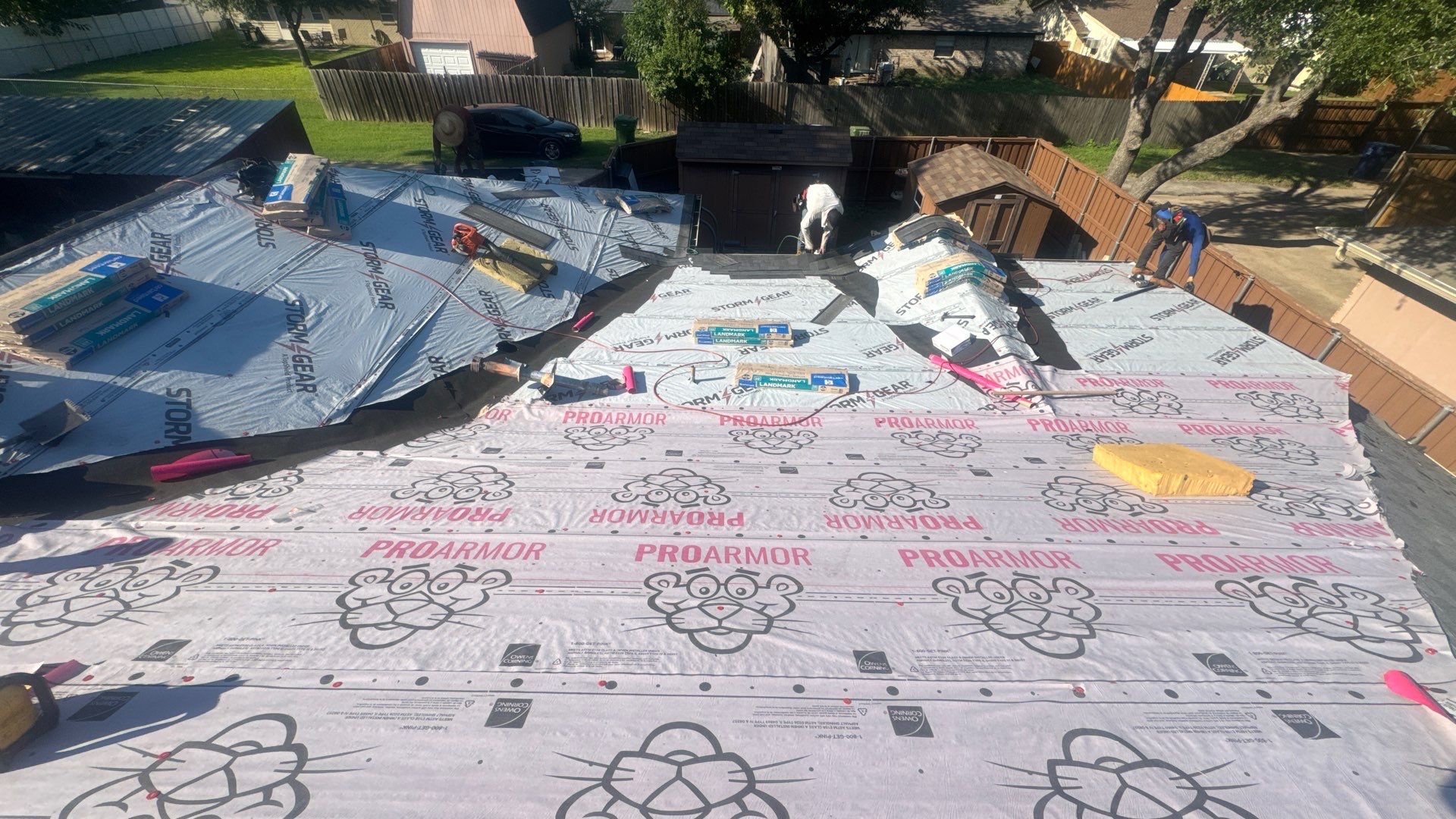 Project in Garland by Rhino Roofing and General Contracting, LLC