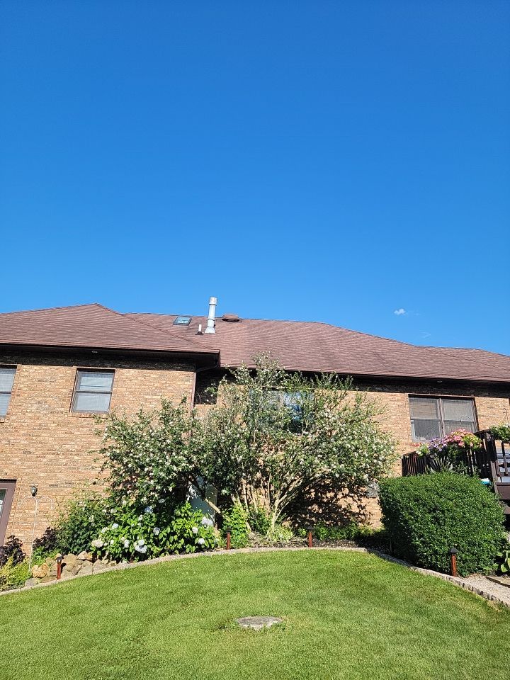 Atlas Pinnacle Pristine Scotchgard: Sienna Drip Edge: Musket Brown by Eagle Eye Roofing