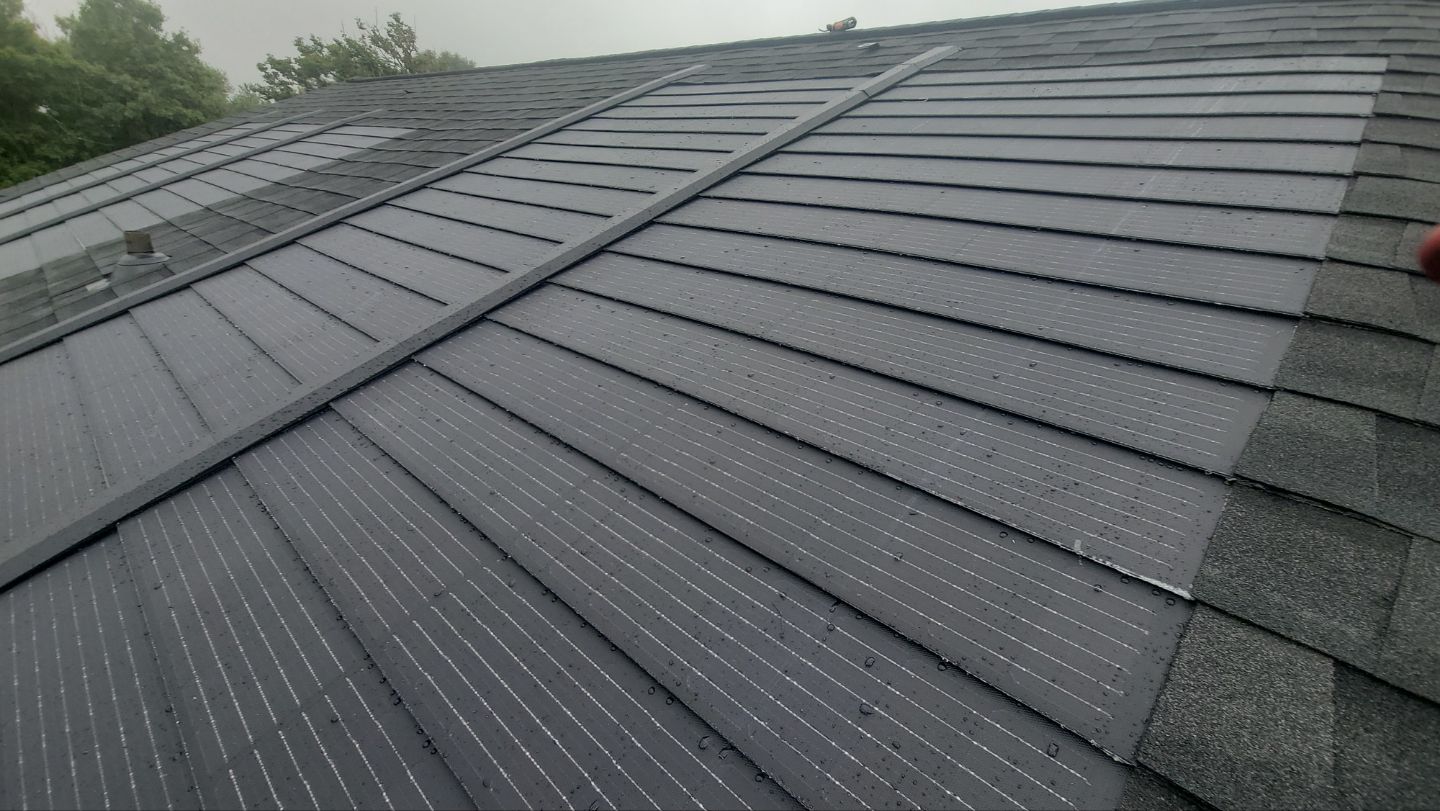Roof and Solar Installation using GAF Timberline Solar HDZ by ExteriorPros