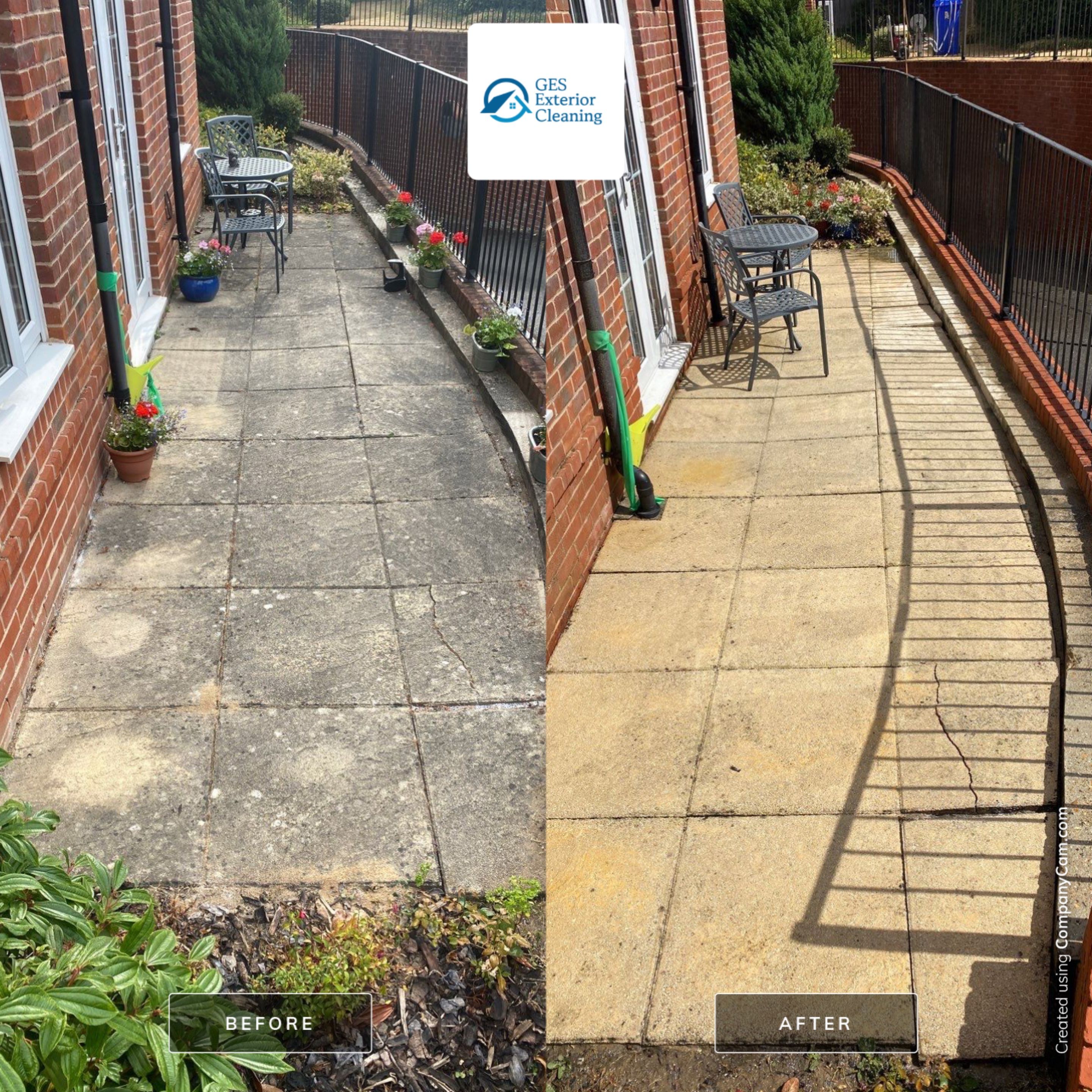 Exterior Cleaning using Honda 15lpm Low Pressure Washing Machine by Ges Exterior Cleaning ltd