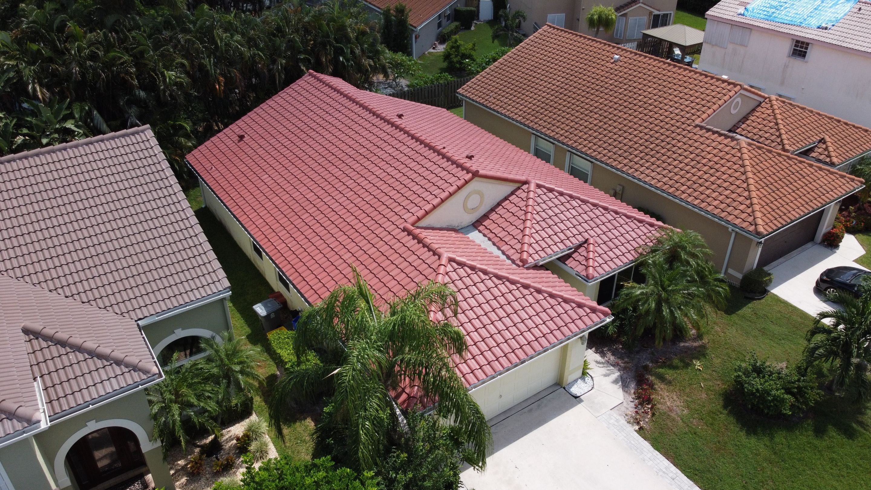 Residential Roofing Installation using Eagle Roofing Tile by BLUES BROTHERS ROOFING