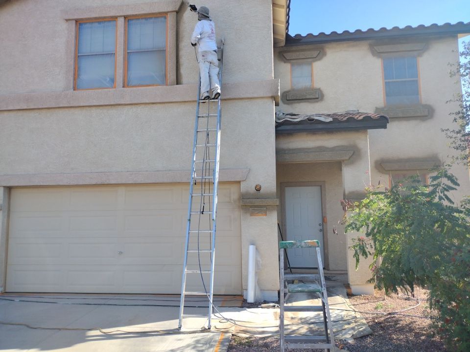 Exterior Painting using Dunn-Edwards EVERSHIELD®  by Crash of Rhinos Painting & Garage Floors