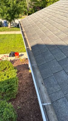 Turtle Shell gutter protection installation in Naperville, IL 60565, photograph 14