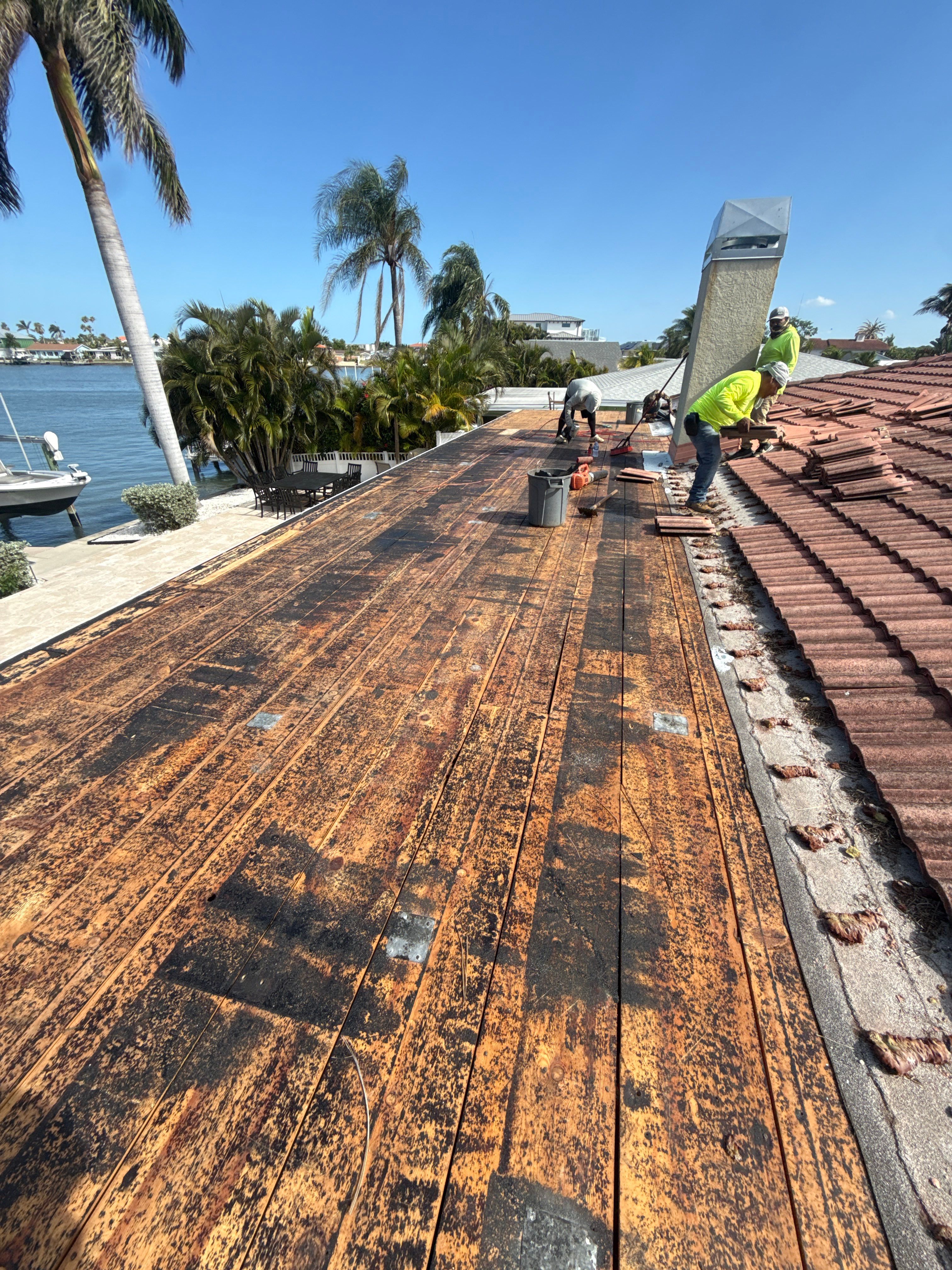 Project in North Redington Beach 33708 by Mitchell Roofing Company LLC 