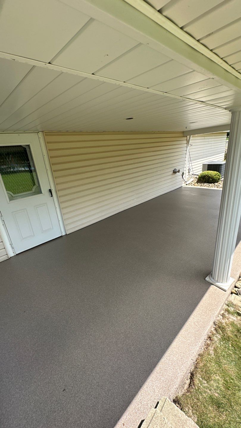 Porch Project in Coraopolis by Floors in a Day, Inc