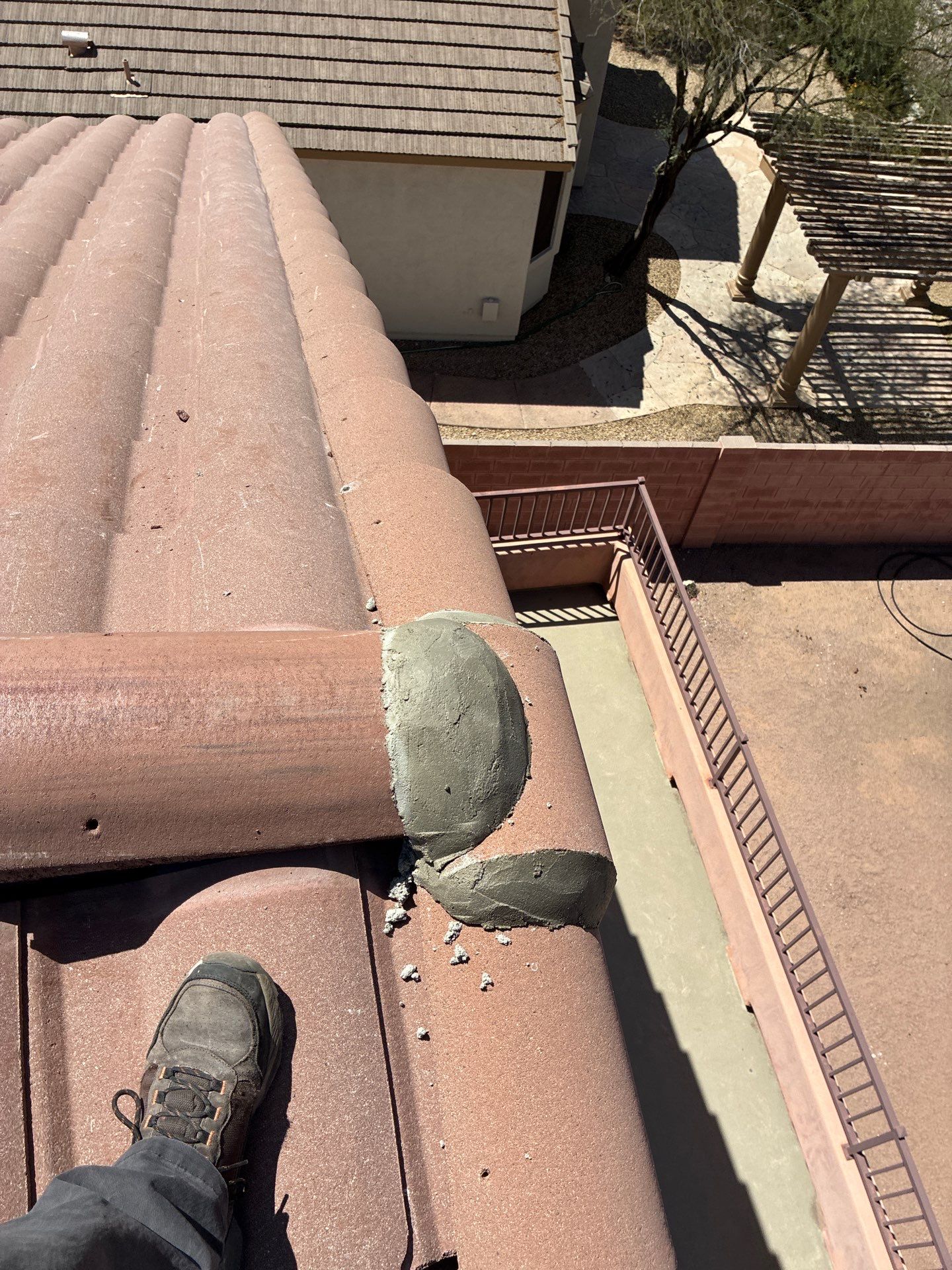 Tile Reset using Concrete Tiles in Gold Canyon by Weather-Tite Roofing