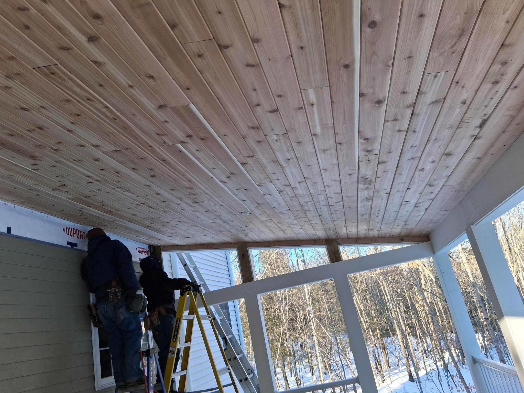 Nottingham Deck Demo - Three Season Build by Tall pine roofing