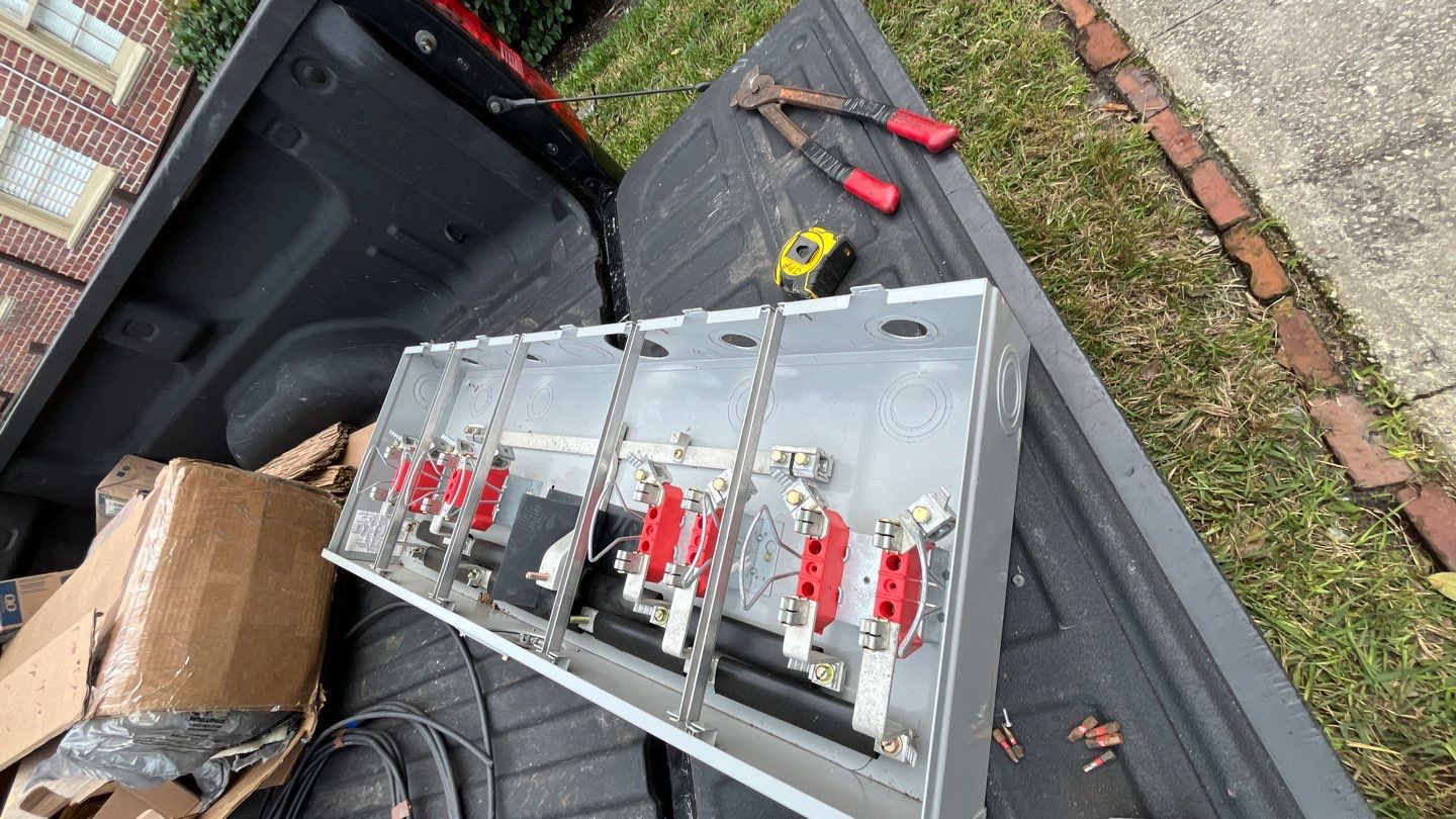 4 Gang Meter Center Replacement by JaxPowerPro