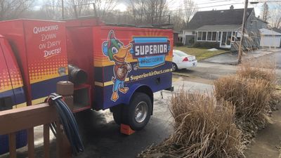 Air Duct Cleaning With a Vacuum Truck in Sharon, PA