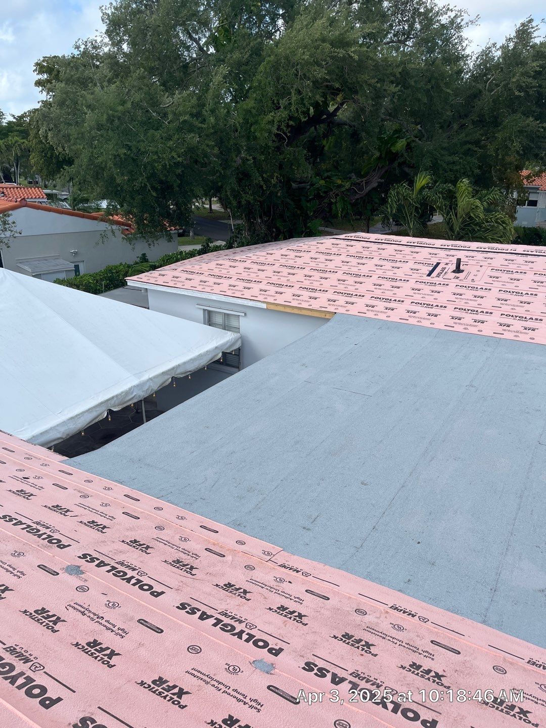 Project in Miami, FL by T&S ROOFING SYSTEMS, INC.