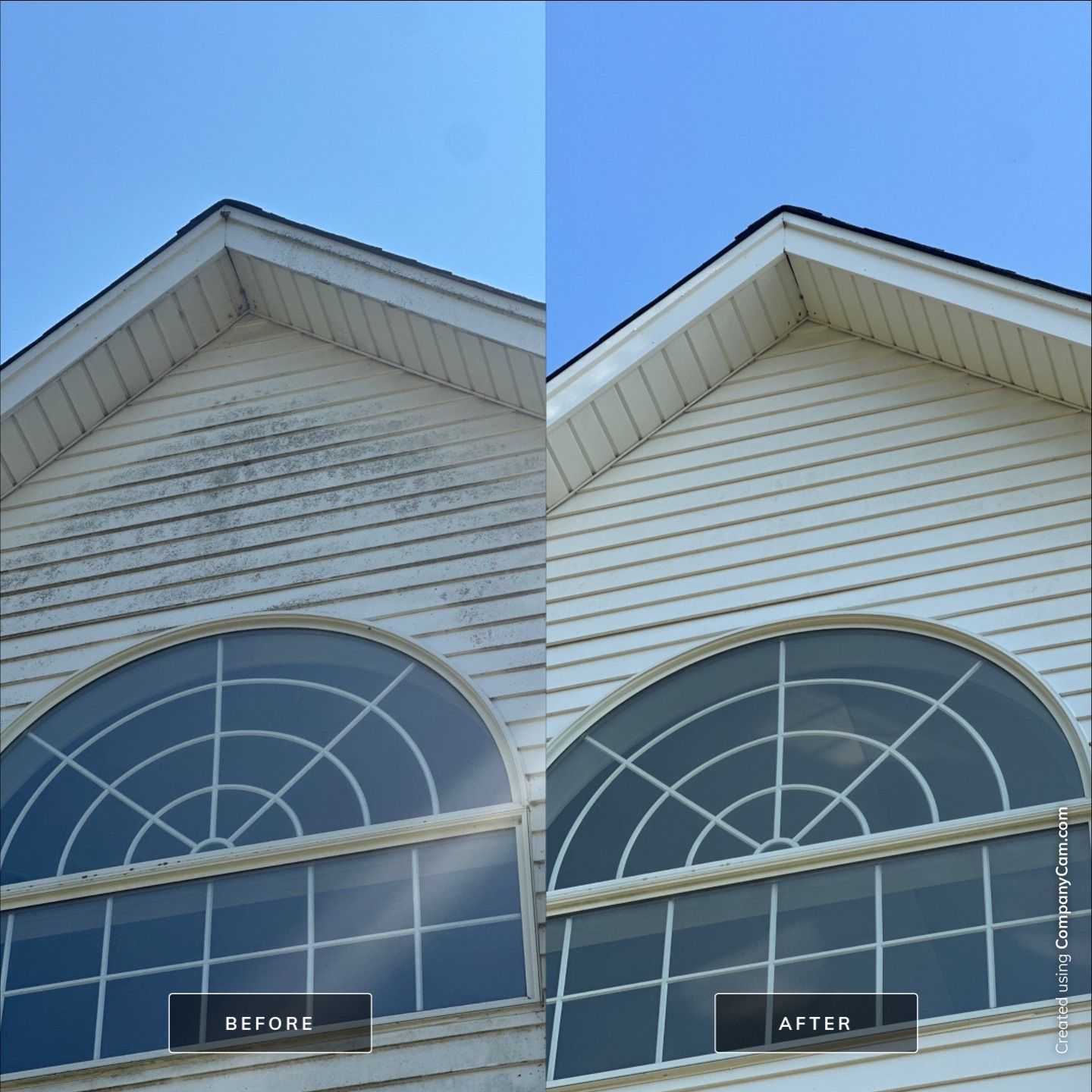 Project in McHenry by Simmons Power & Soft Washing