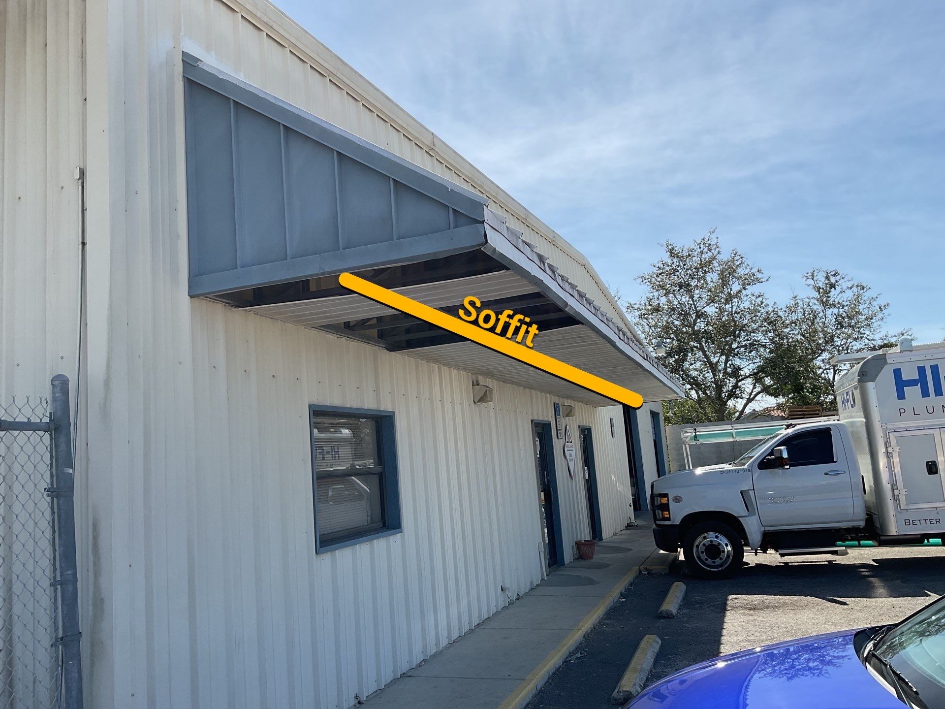 Commercial Gutter Installation in Cape Coral FL by Gutter Professors