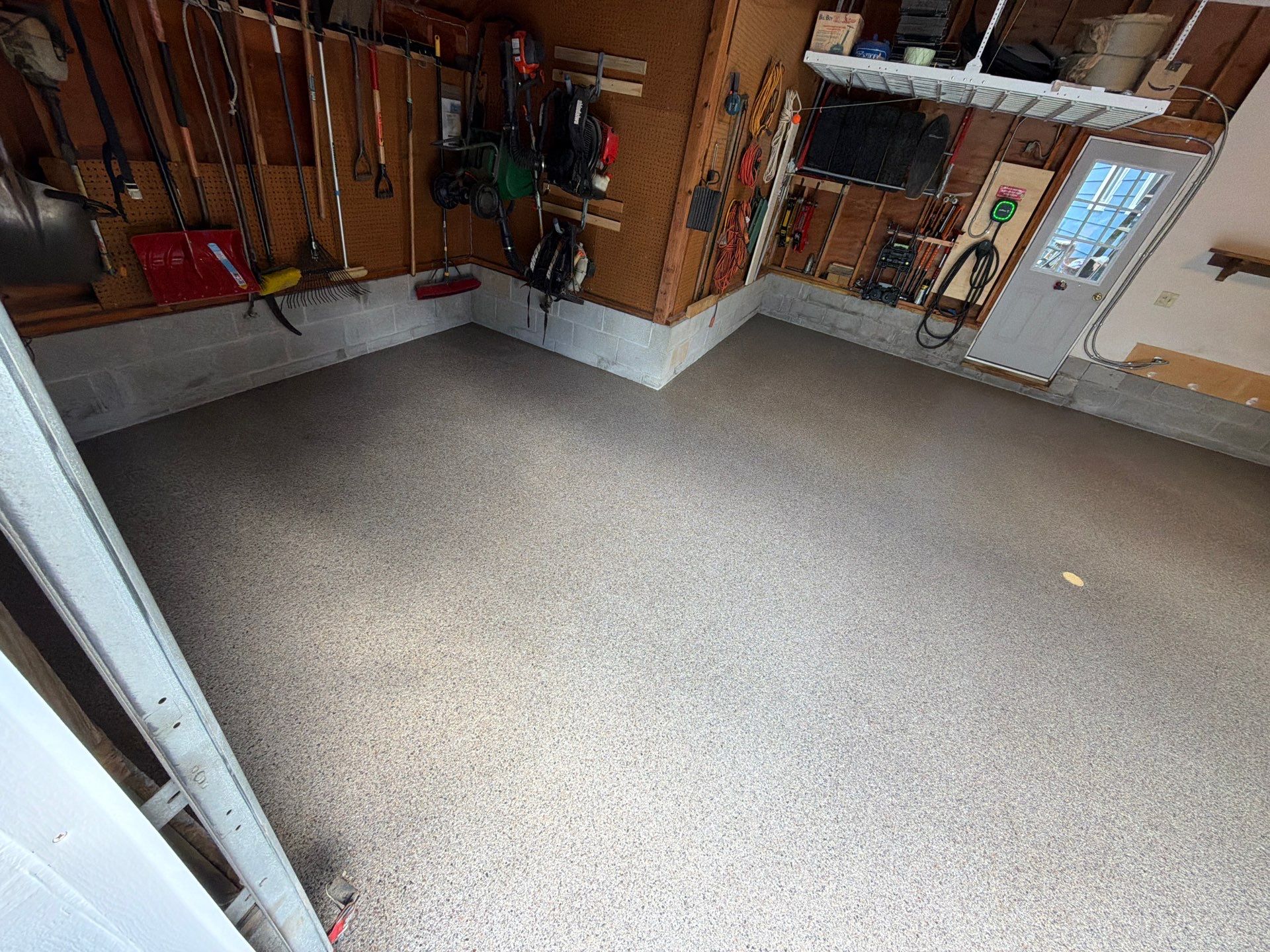 VIntage Quarry Garage Coating by NG Masonry & Construction LLC