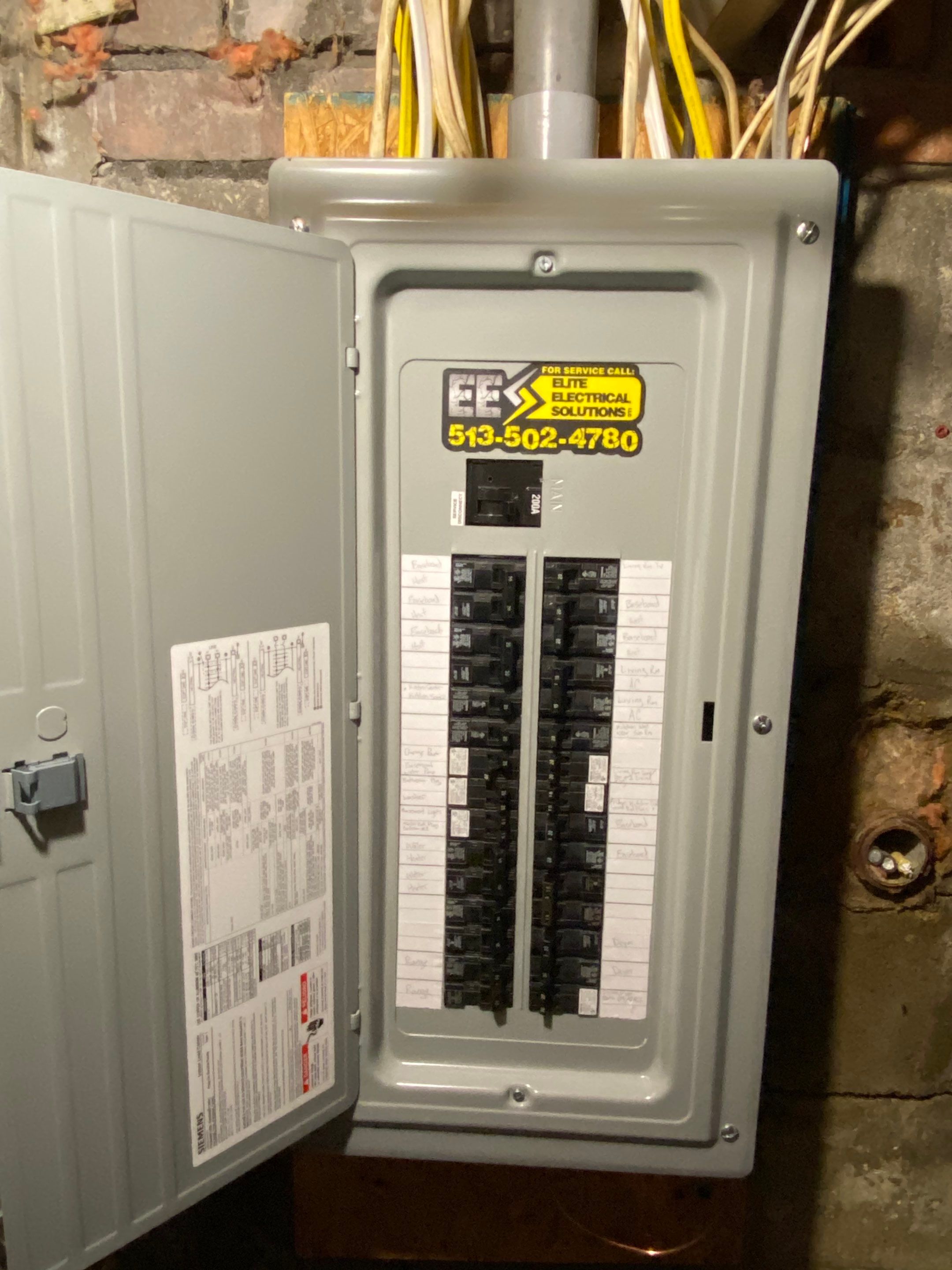 Outdoor Service and Panel Update by Elite Electrical Solutions LLC